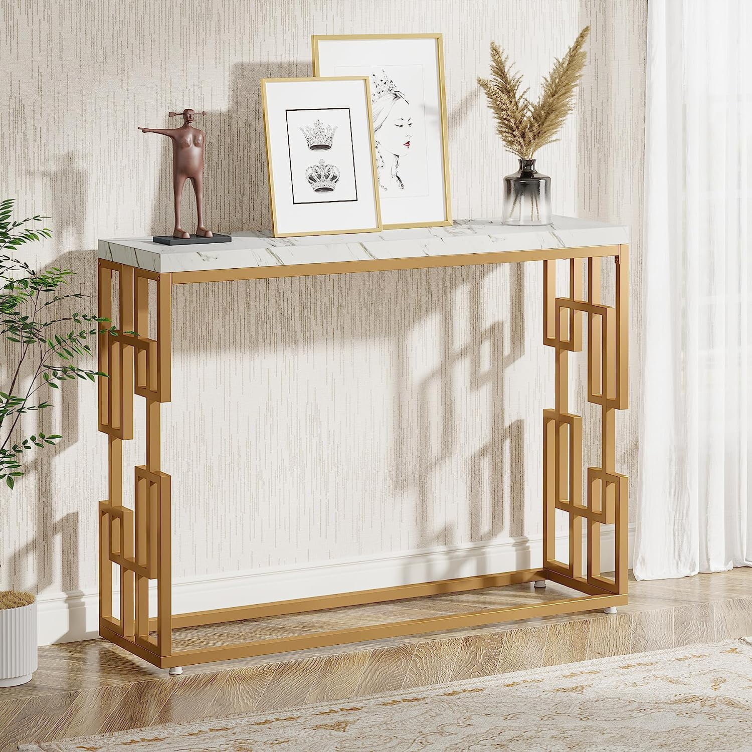 Tribesigns Modern Console Table: 42.5