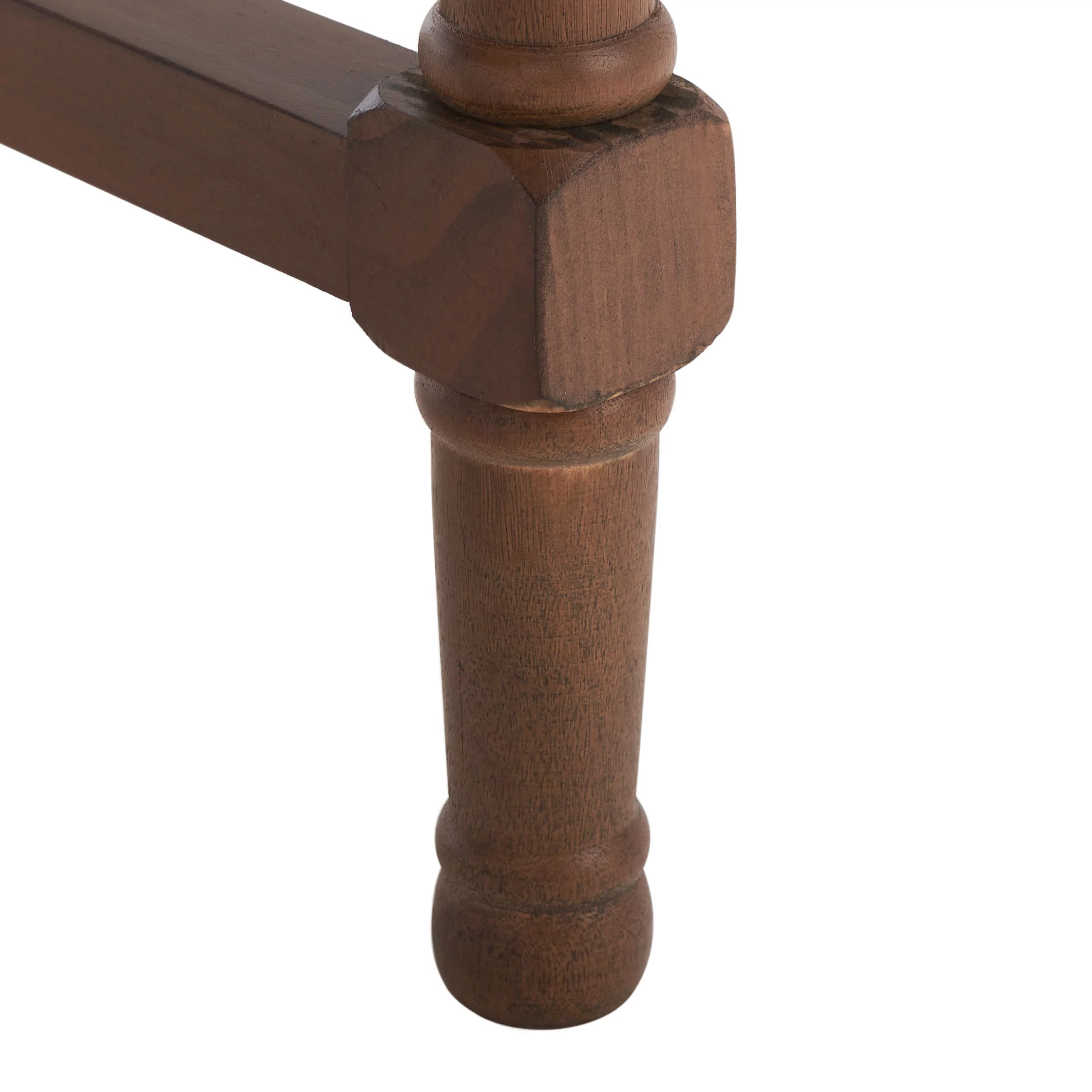 SAFAVIEH Layce Solid Retro 2 Drawer Writing Desk, Brown