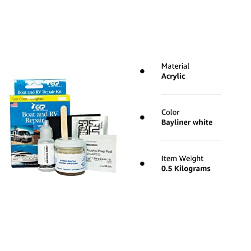 Boat and RV Repair Kit (Bayliner white)