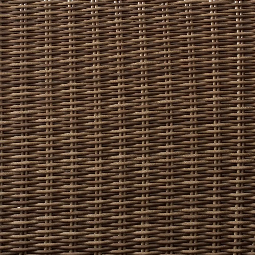 Crosley Furniture Bradenton 5PC Metal Conversation Set with Armchairs in Red