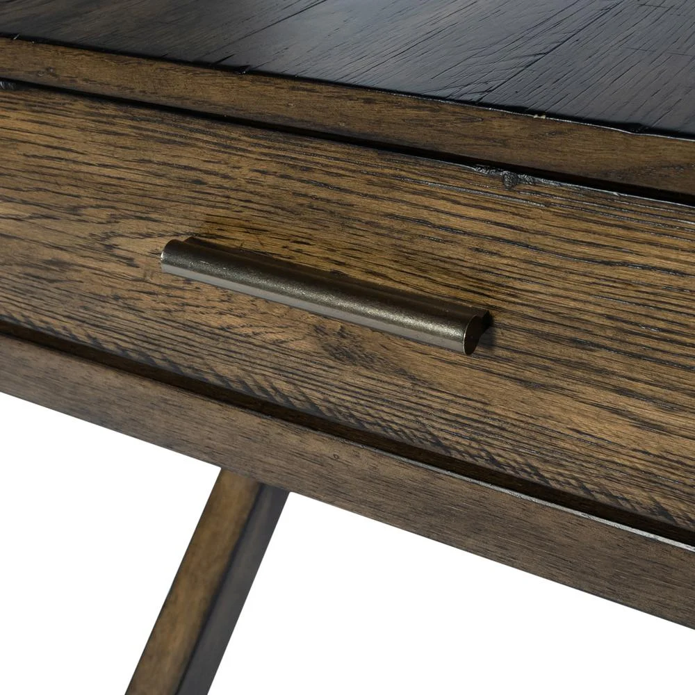 Liberty Furniture Drawer End Table Transitional Brown