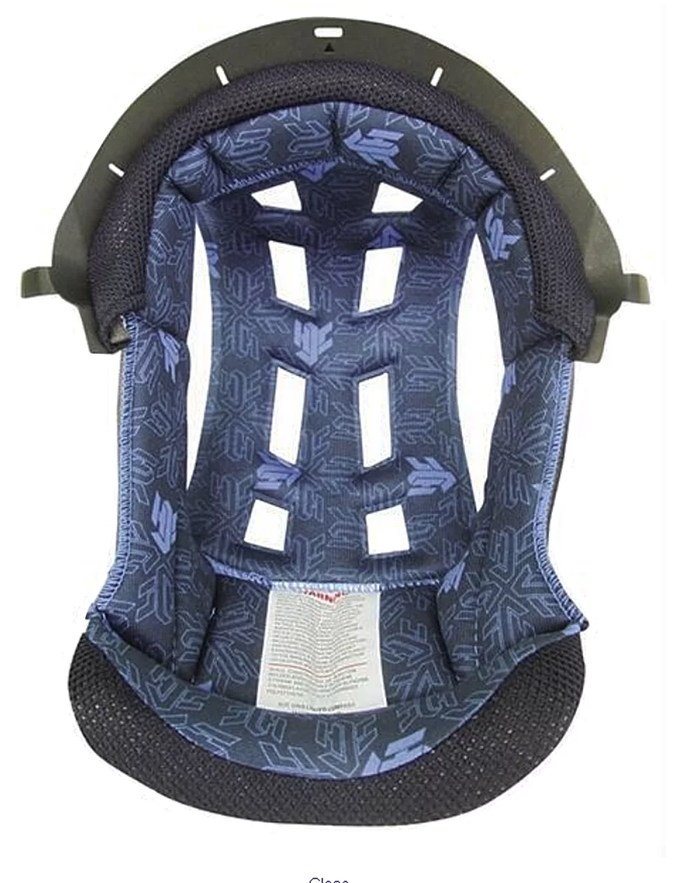 HJC CL-X7 Helmet Inner Top Liner Pad Blue SM (9mm)