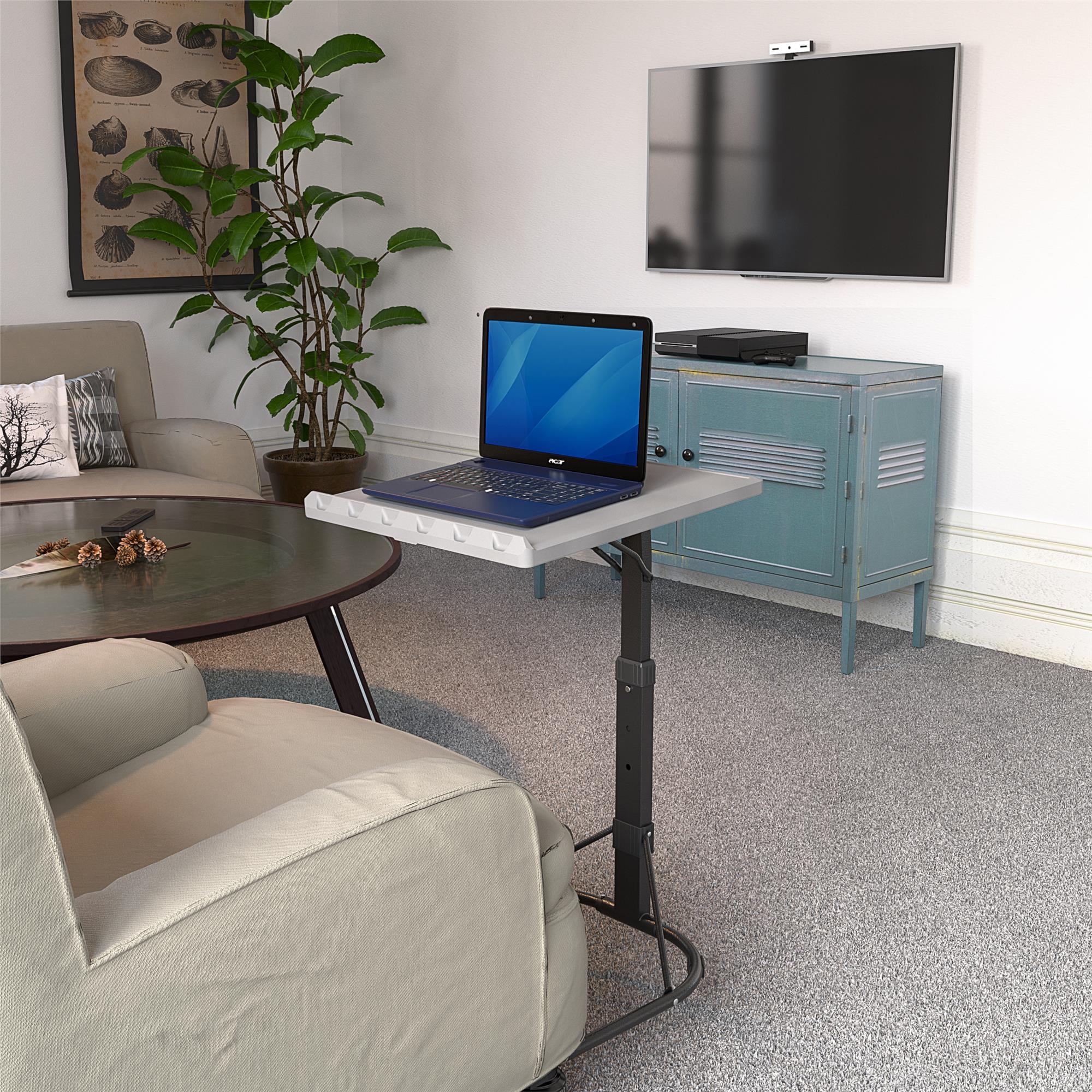 COSCO Multi-Functional, Adjustable Height Personal Folding Activity Table, Gray