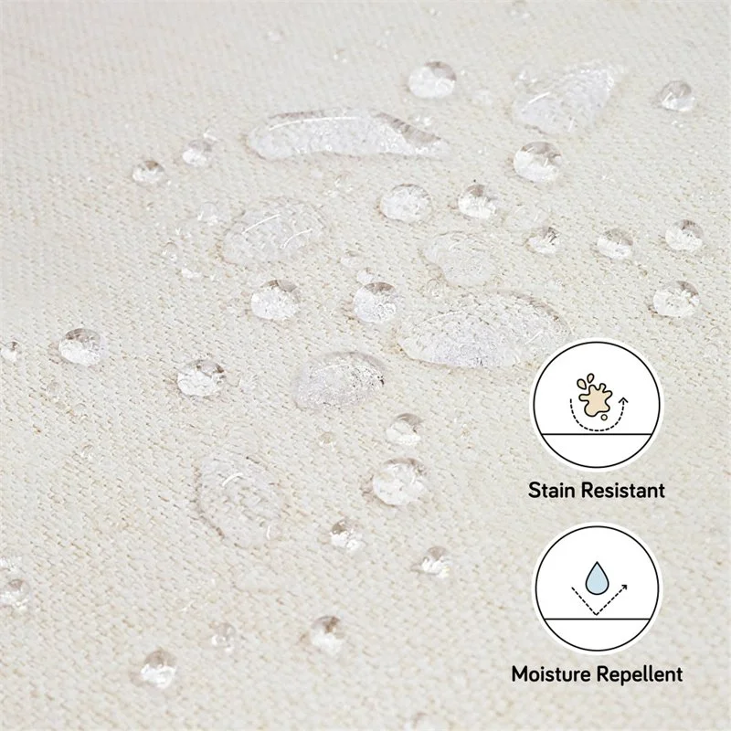 Pemberly Row Glider Recliner w/ Electronic Control in Cream Eco-Weave