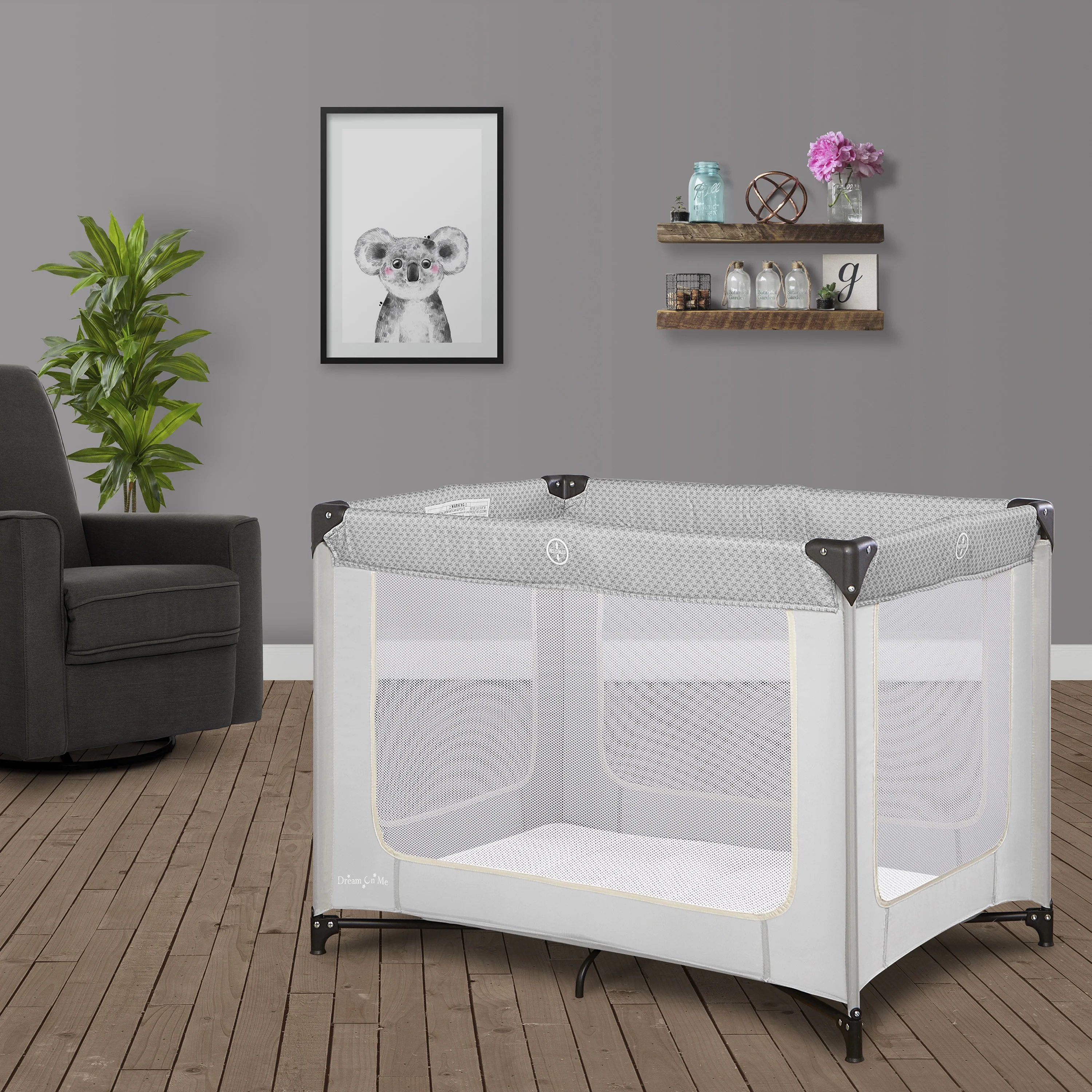 Dream on Me Trifold Infant and Toddler Playard Foam Mattress
