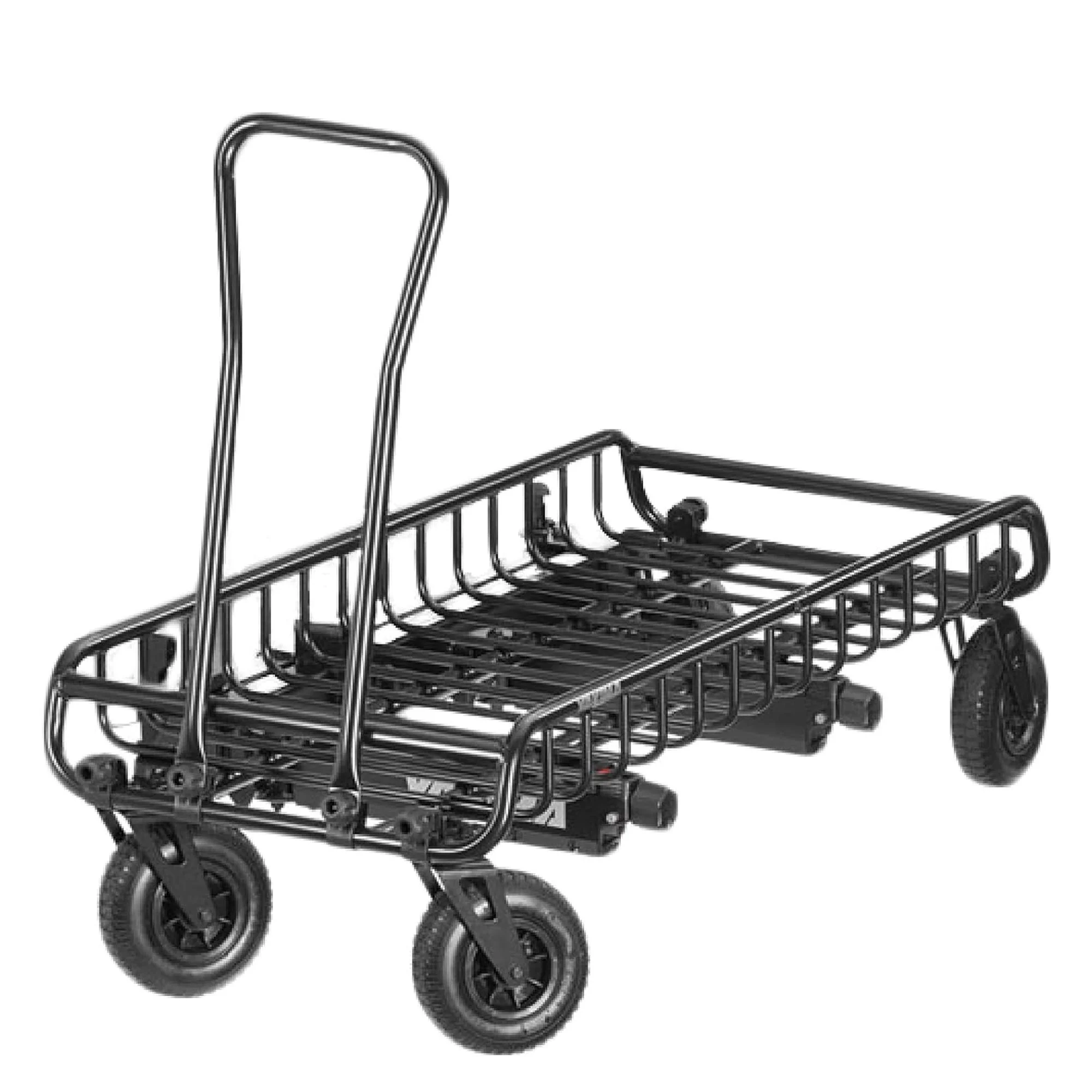 Yakima EXO WarriorWheels Sturdy Heavy Duty Aluminum Cargo Basket Cart Kit