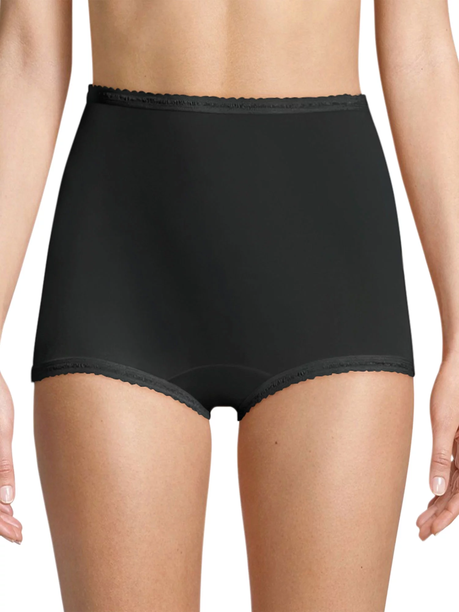 Bali Nylon Freeform Brief Panty Black 11 Women's