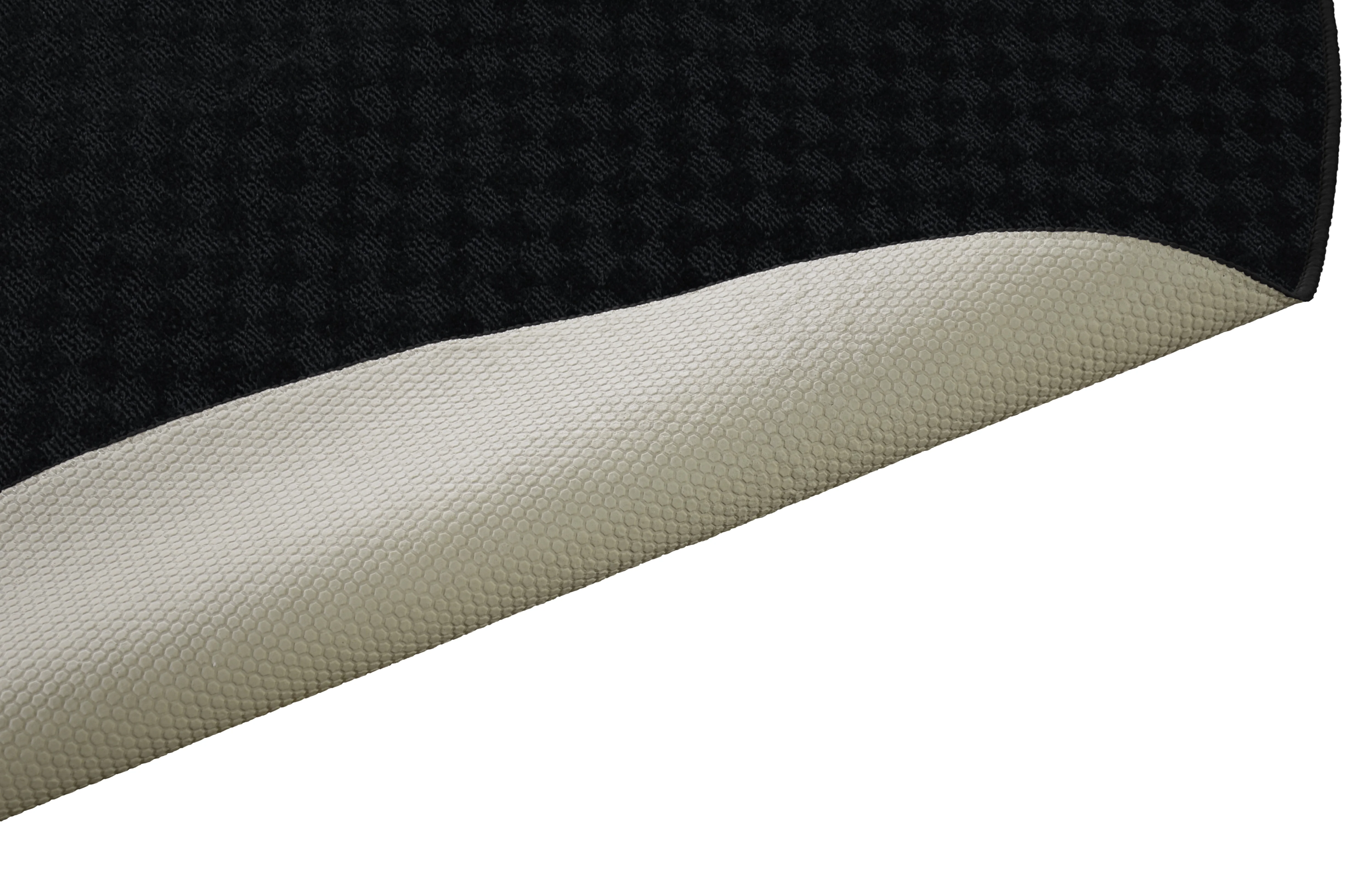 Garland Rug Medallion 7 Ft. 6 In. Round Area Rug Black