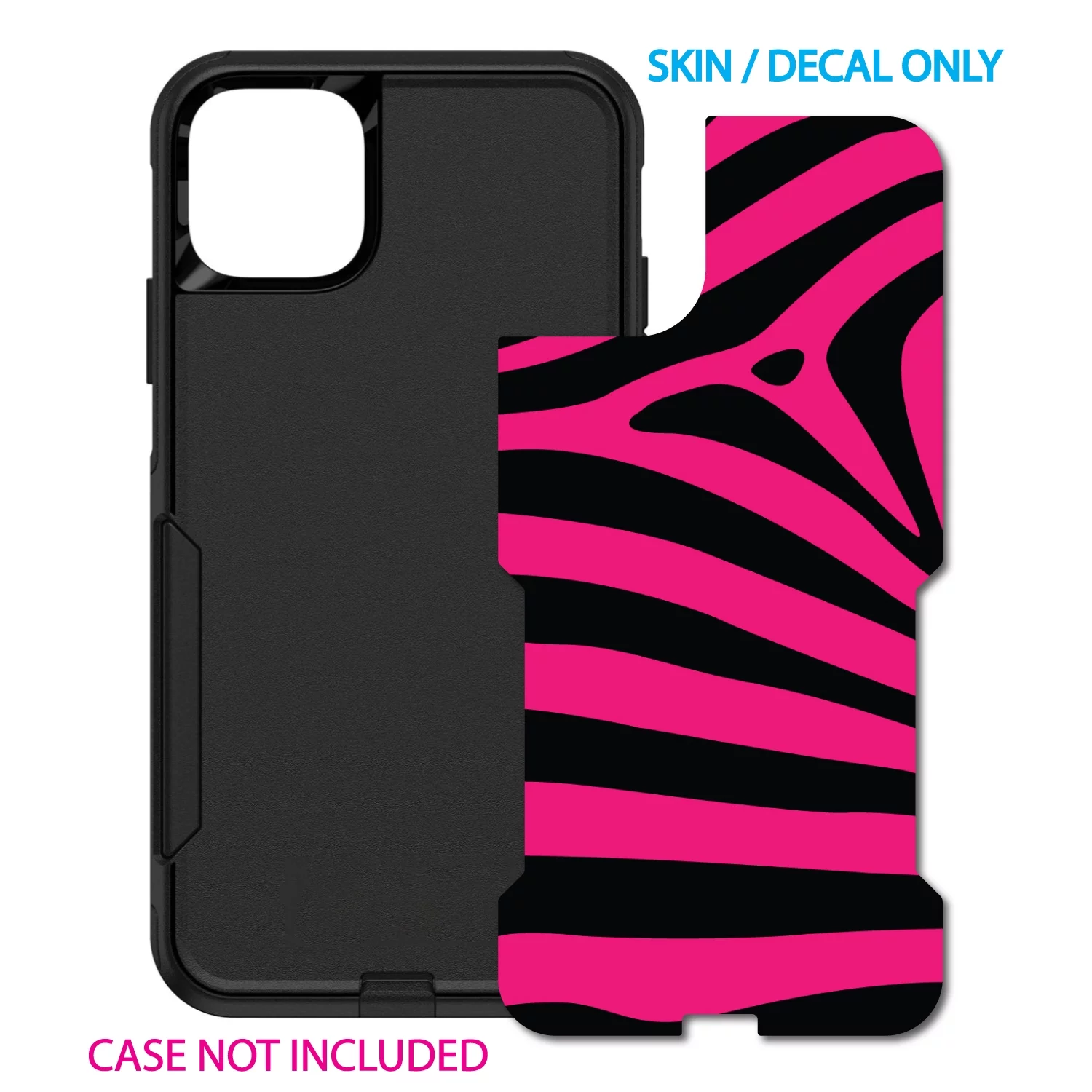 DistinctInk Custom SKIN / DECAL compatible with OtterBox Commuter for iPhone 11 Pro (5.8