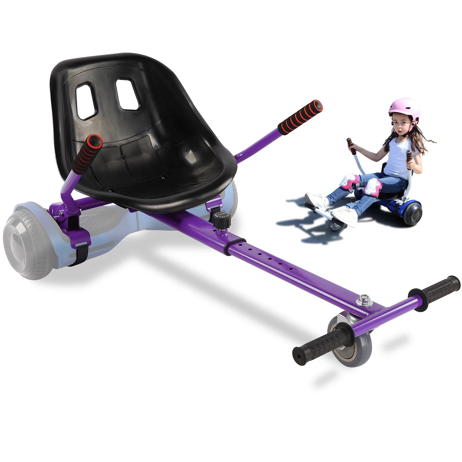 PRINIC Hoverboard Kart, Hover Cart, Buggy Attachment for 6.5