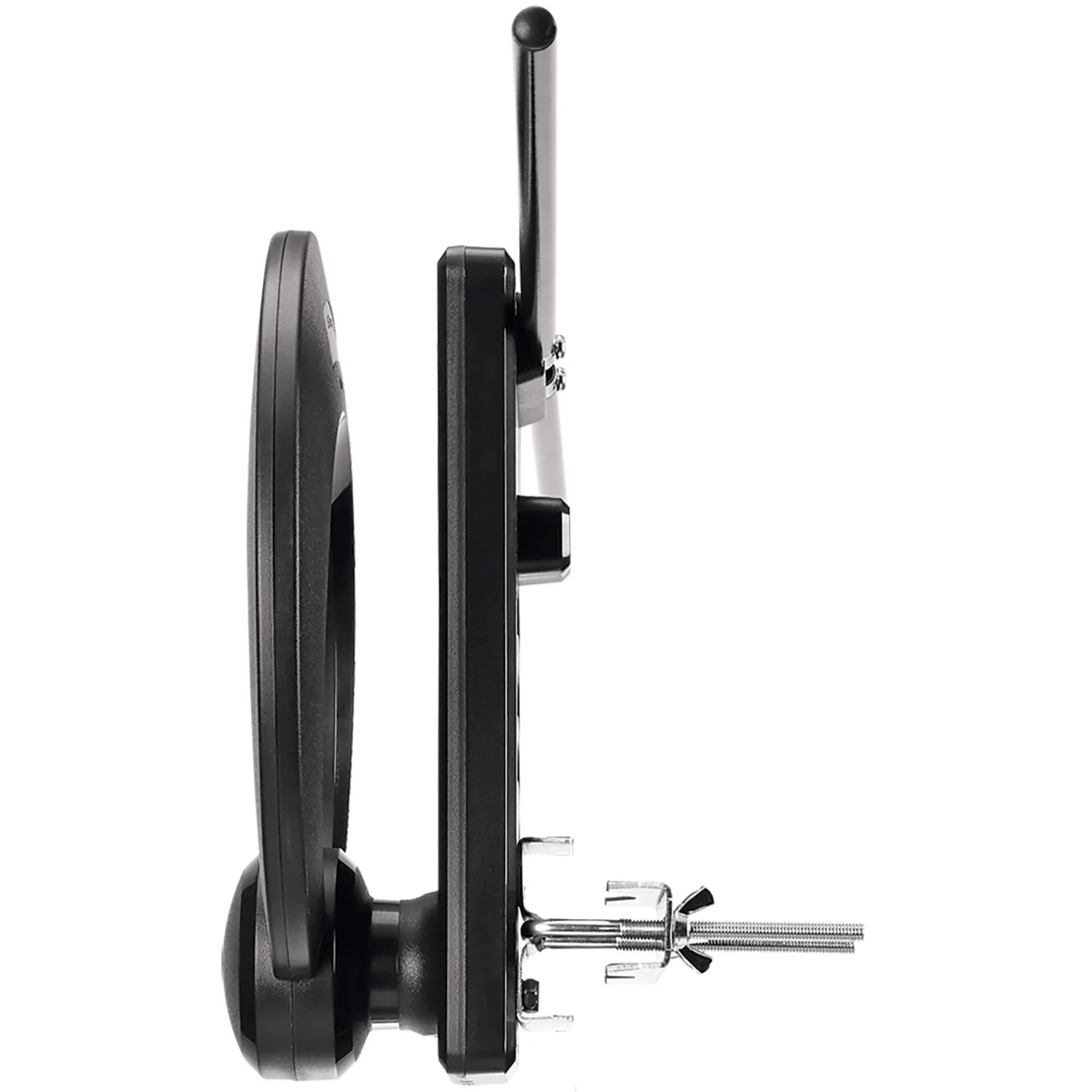 Antennas Direct ClearStream 1MAX Indoor Outdoor HDTV Antenna, UHF VHF, Multi-Directional, 40+ Mile Range – UHD 4K, NEXTGEN TV Ready, Black