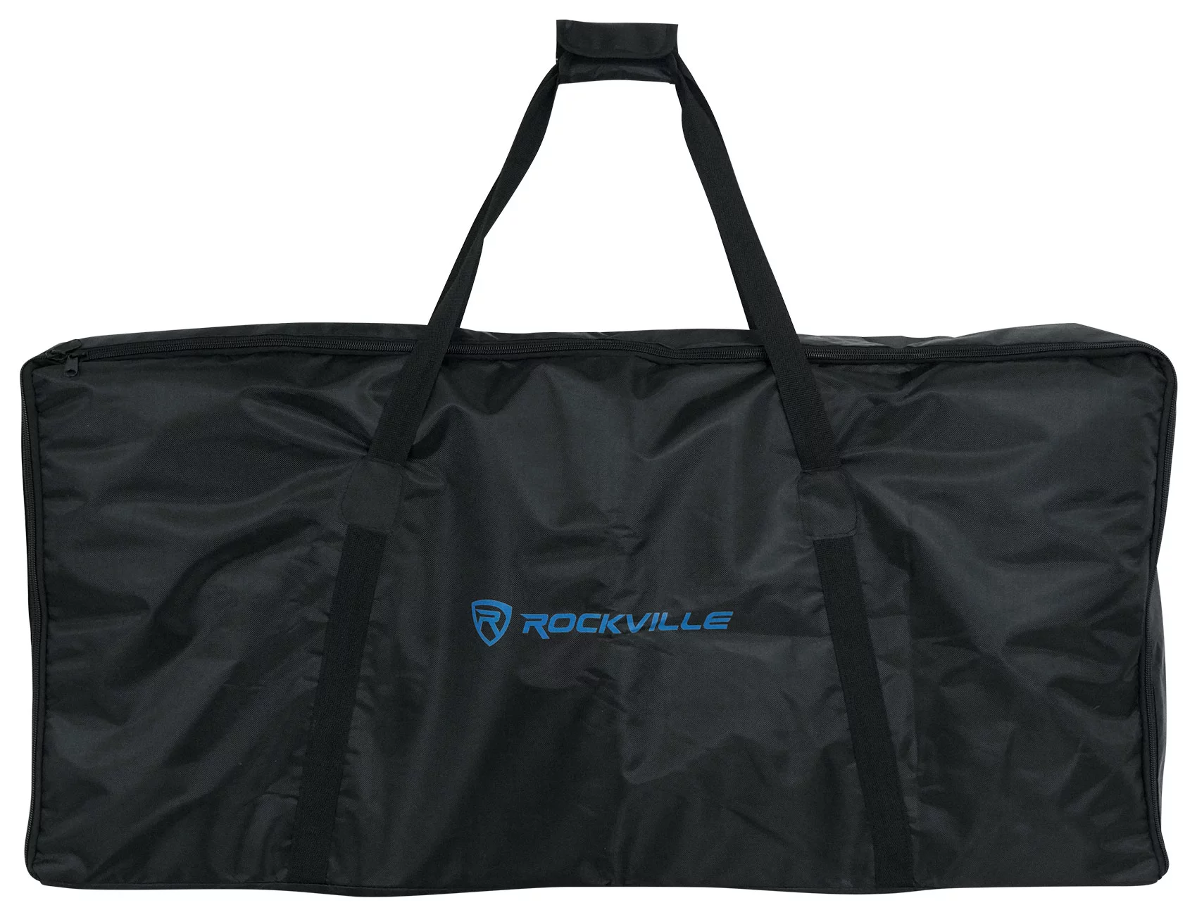 Rockville Rockbooth White Event Booth DJ Facade+Built in Table+Travel Bag+Scrims