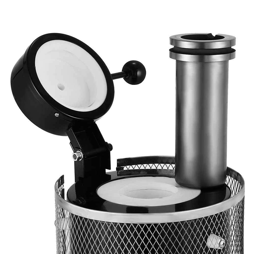 Electric Table Top Gold Silver Precious Metal Melter Furnace Melting Pot