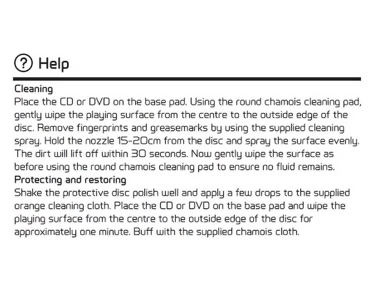 Disc Cleaning & Repair Kit for CD CD-ROM DVD Blu Ray VCD Video Game Movie Music +VCC Micro-Fiber