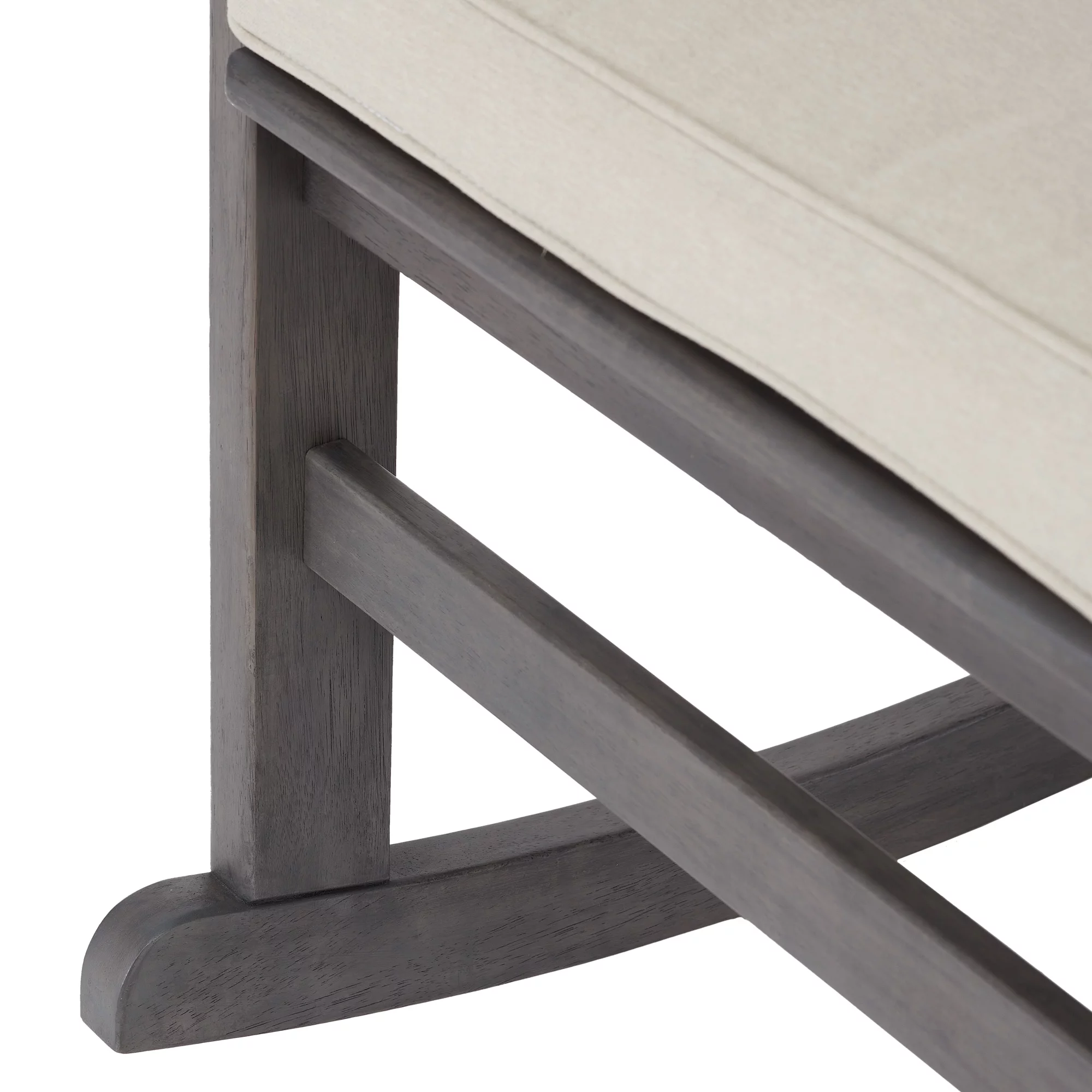 Better Homes & Gardens Delahey Cushioned Outdoor Wood Rocking Chair