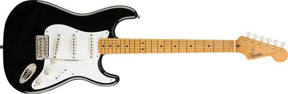 Squier Classic Vibe '50s Stratocaster Electric Guitar (Black)