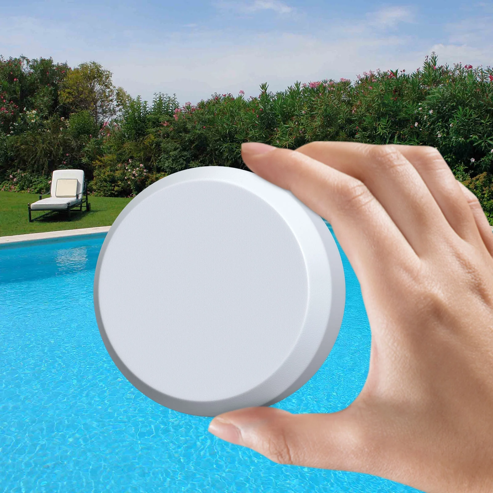 3 Inch Stabilized Chlorine Tablets for Swimming Pools - Individually Wrapped, Slow Dissolving - 90% Available Chlorine(11 Pounds)