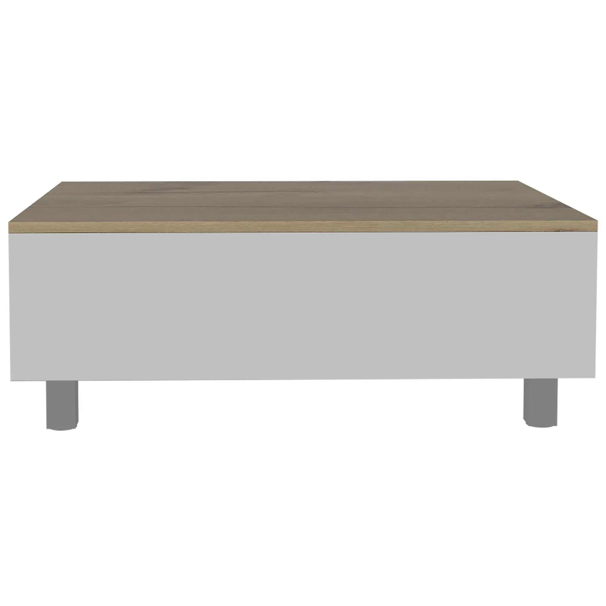 CoSoTower Rectangle Lift Top Coffee Table White Oak