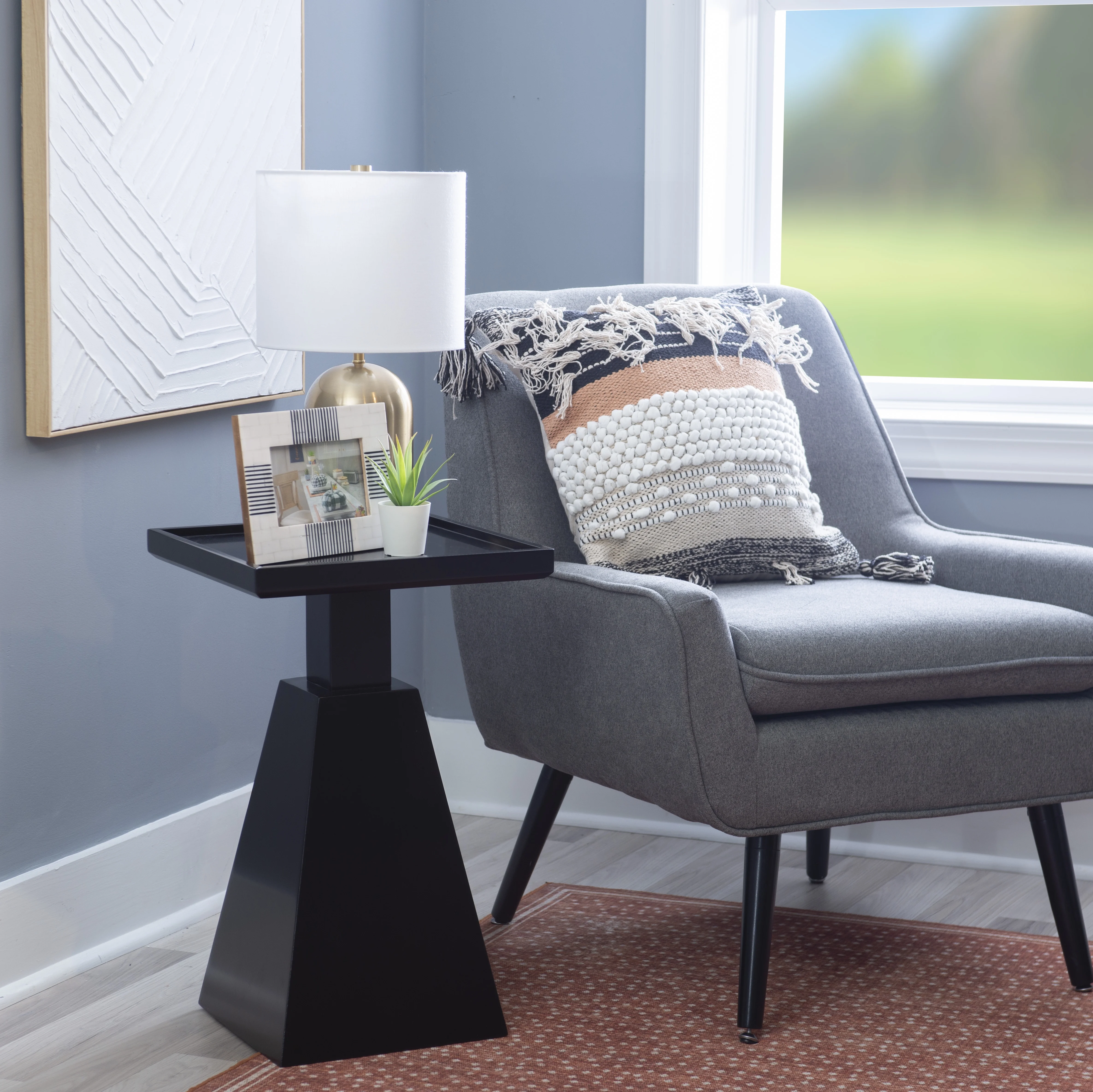 Powell Caryn Side Table, 22.5