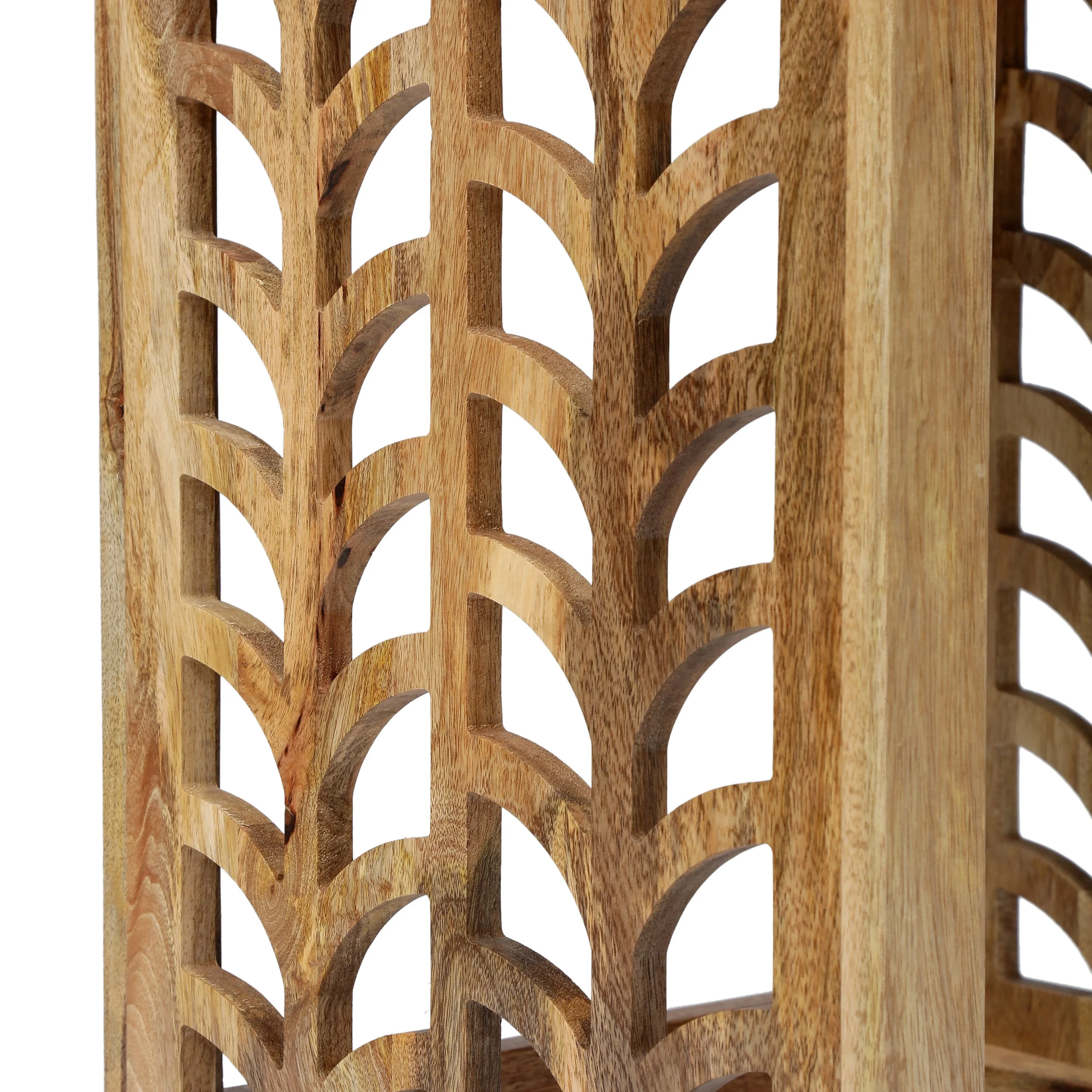 Noble House Maya Bay Mango Wood Nesting Tables, Natural