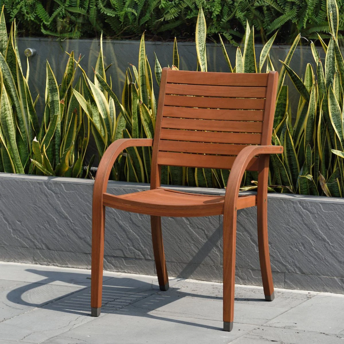 Amazonia Havenwood 5-Piece Solid Wood 100% FSC Patio Dining Set