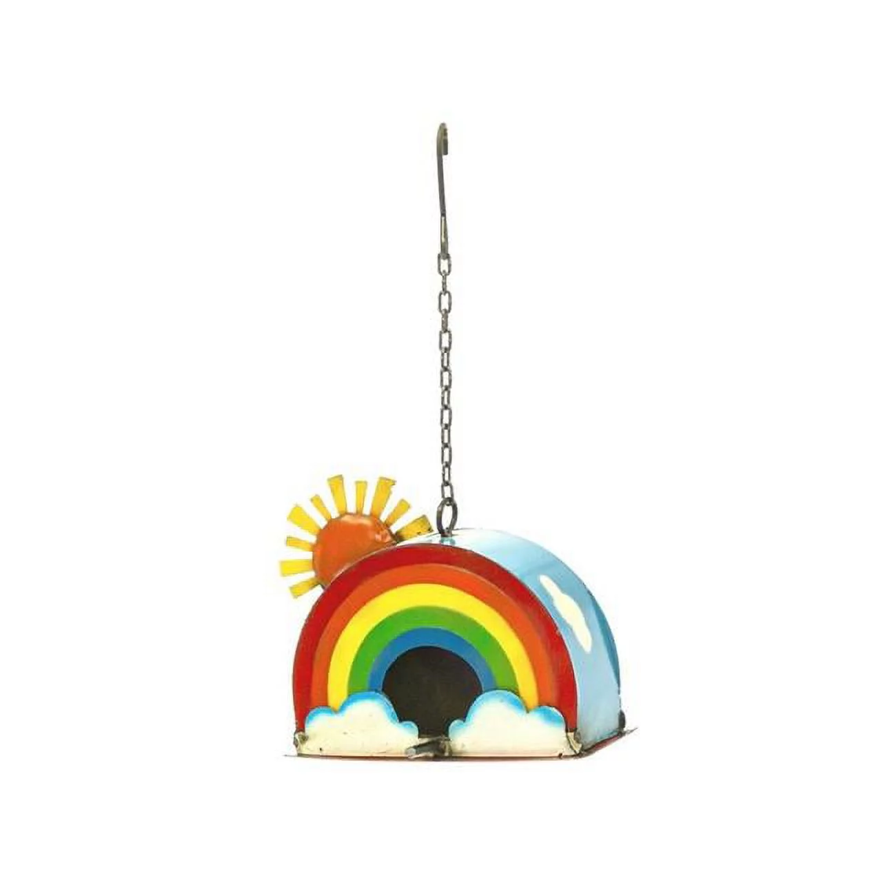 Rustic Arrow 102381 Metal Rainbow Birdhouse