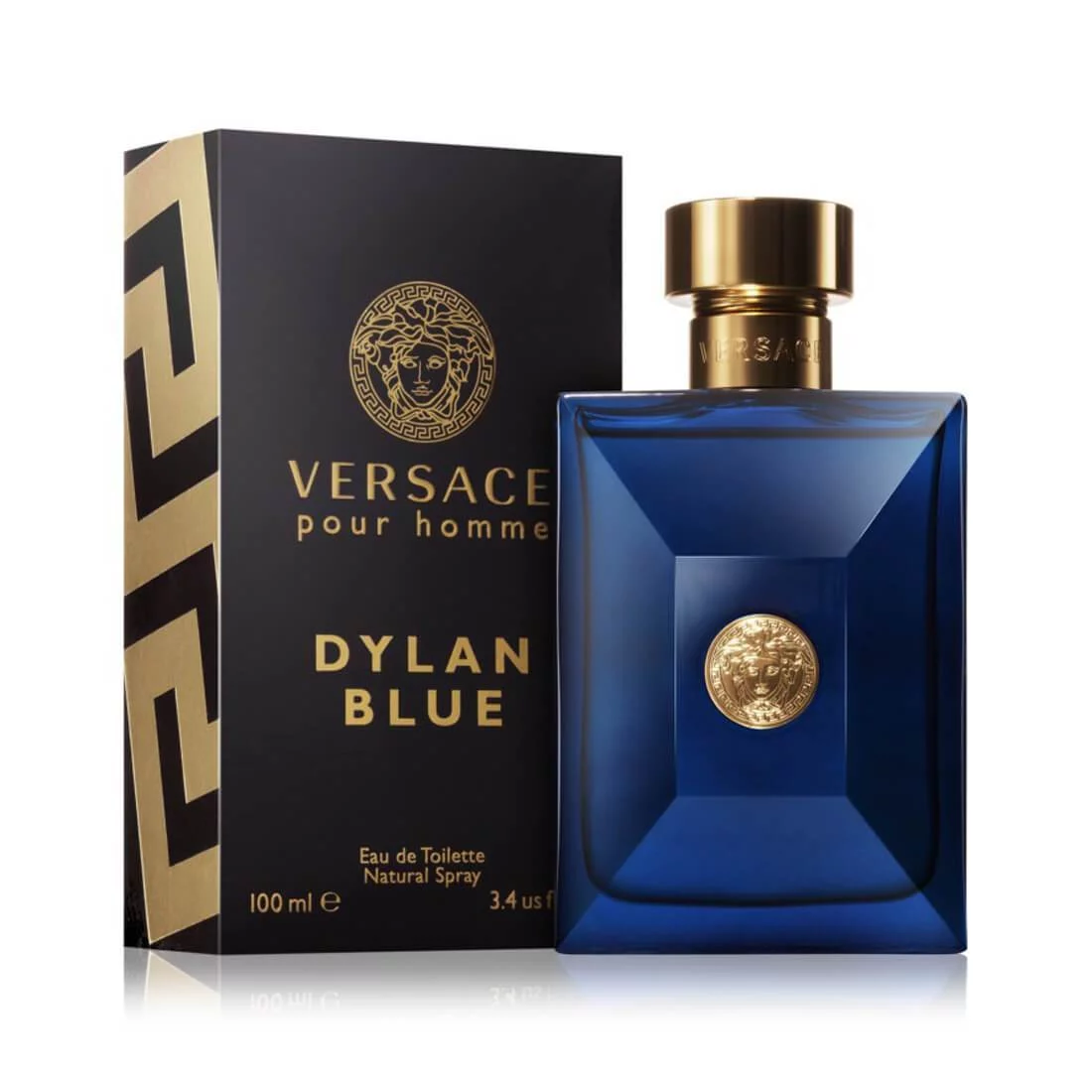 Versace Pour Homme Dylan Blue by Versace 3.4 oz EDT Cologne for Men New In Box
