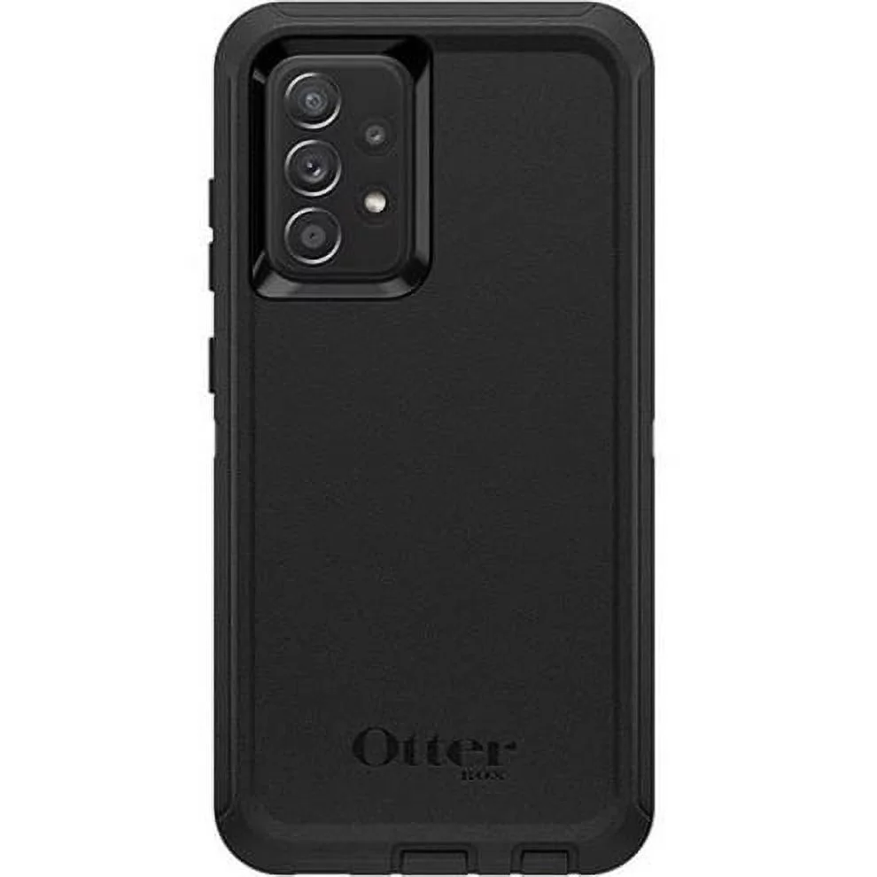 OtterBox Defender Rugged Carrying Case (Holster) Samsung Galaxy A52 5G Smartphone, Black
