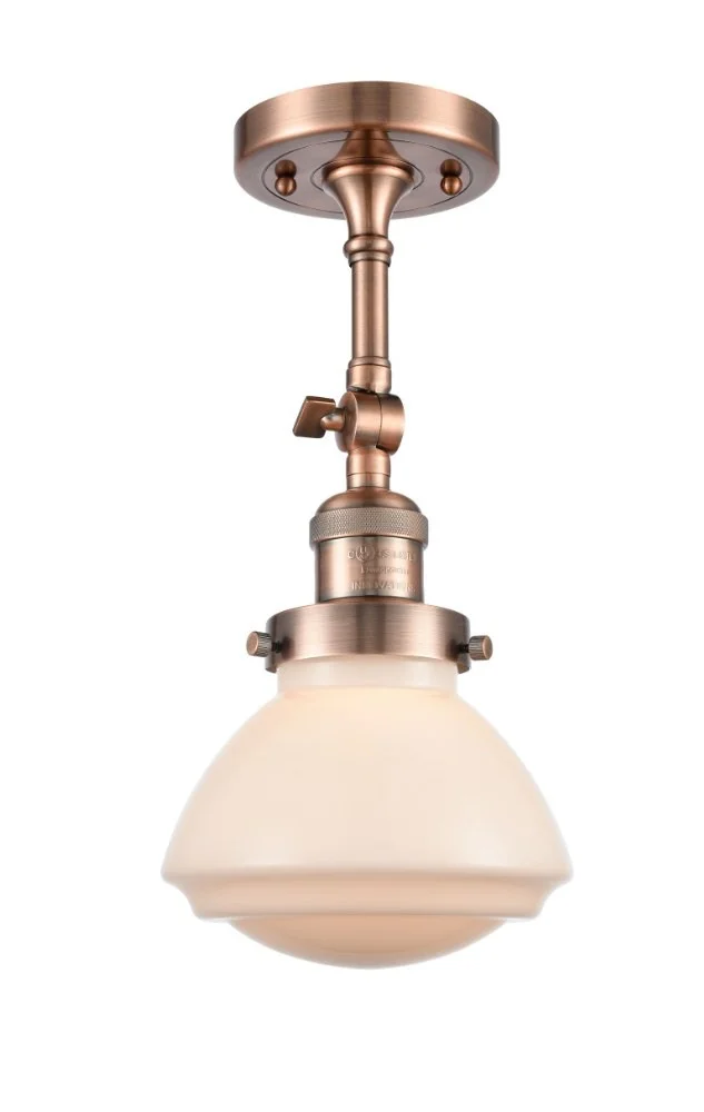 Innovations 203SW-SG-G321 Olean 1 Light Sconce part of the Franklin Restoration Collection, Satin Gold