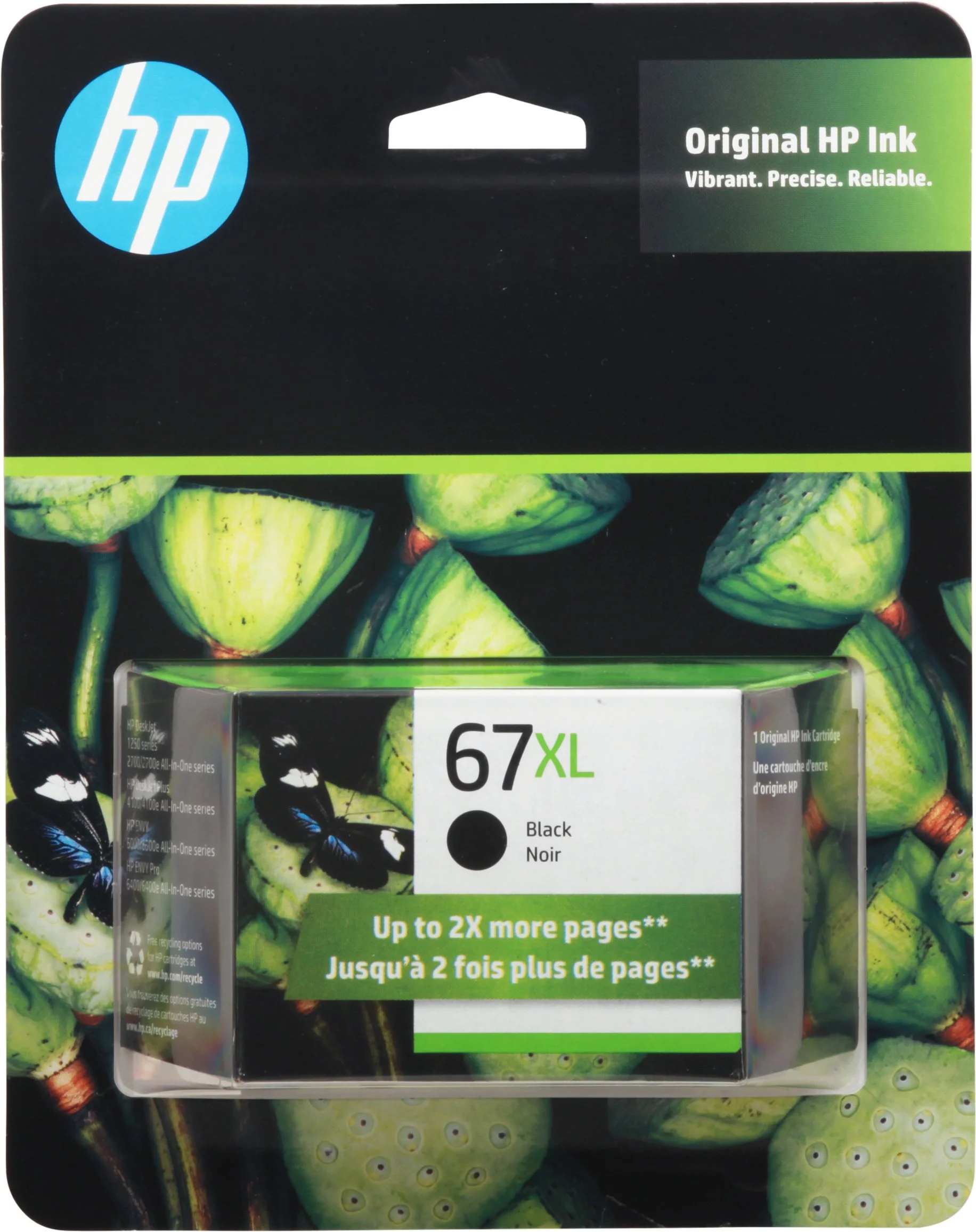 HP 67XL High Yield Black Original Ink Cartridge