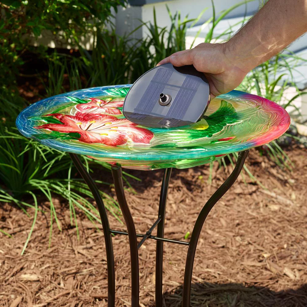 AquaNura LP Solar Birdbath Kit