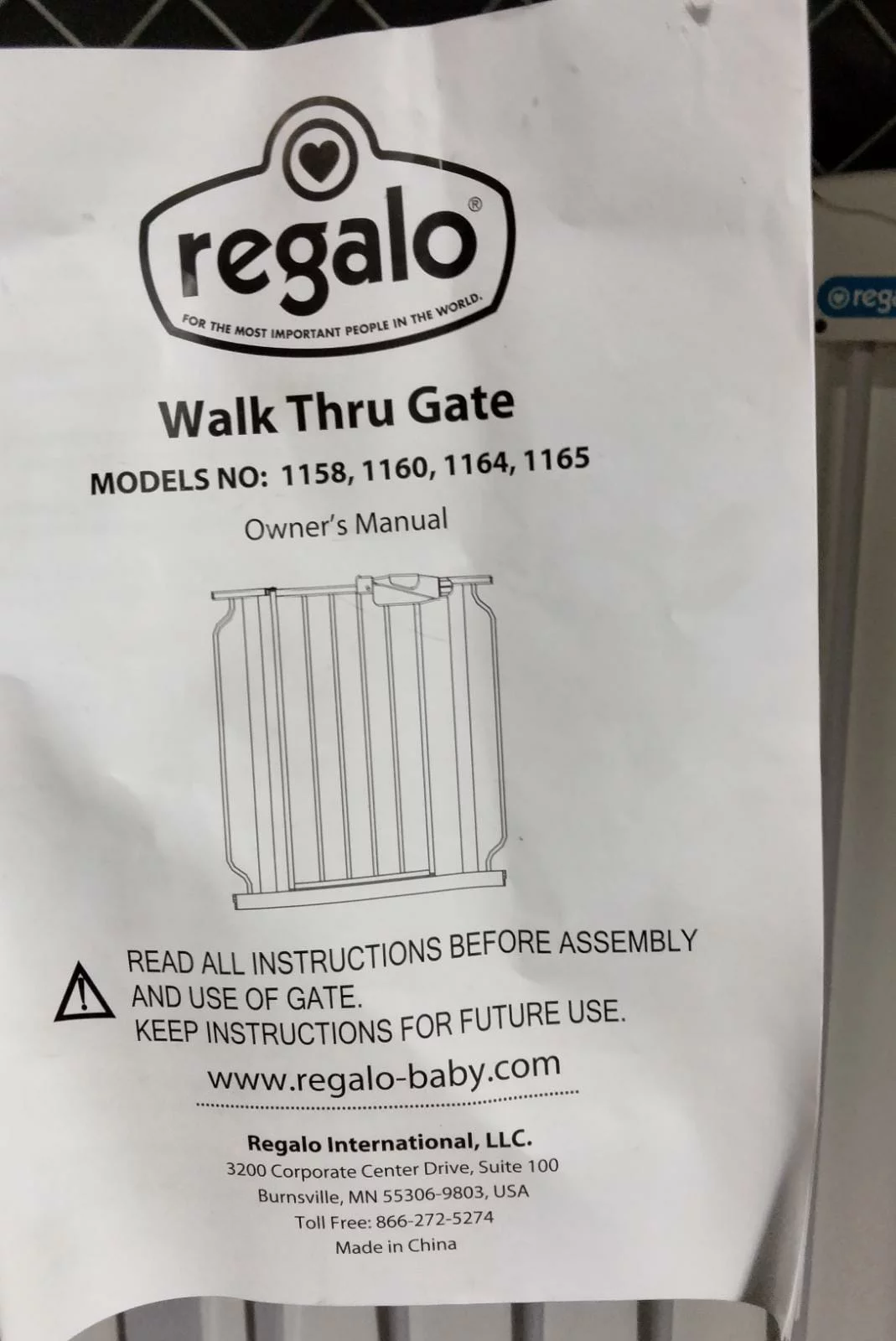 Regalo Easy Step Baby Gate 31