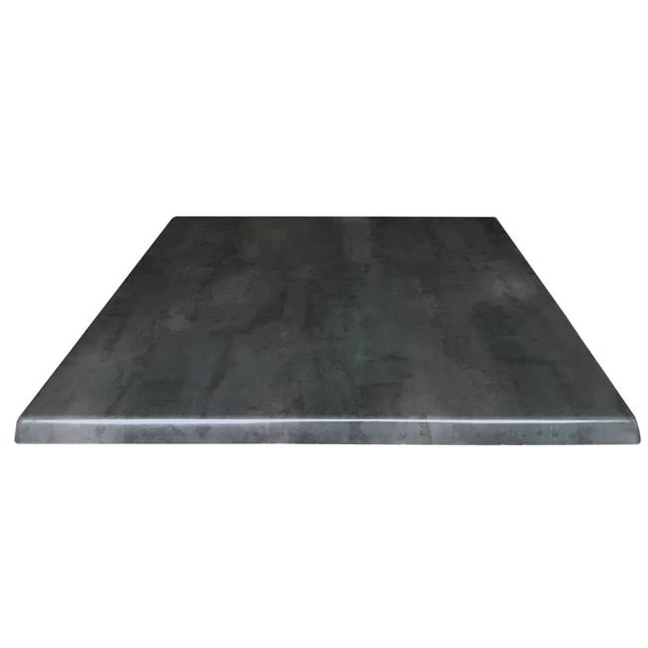 36 x 36 in. Indoor& Outdoor Enduro Top Table Top - Black Steel