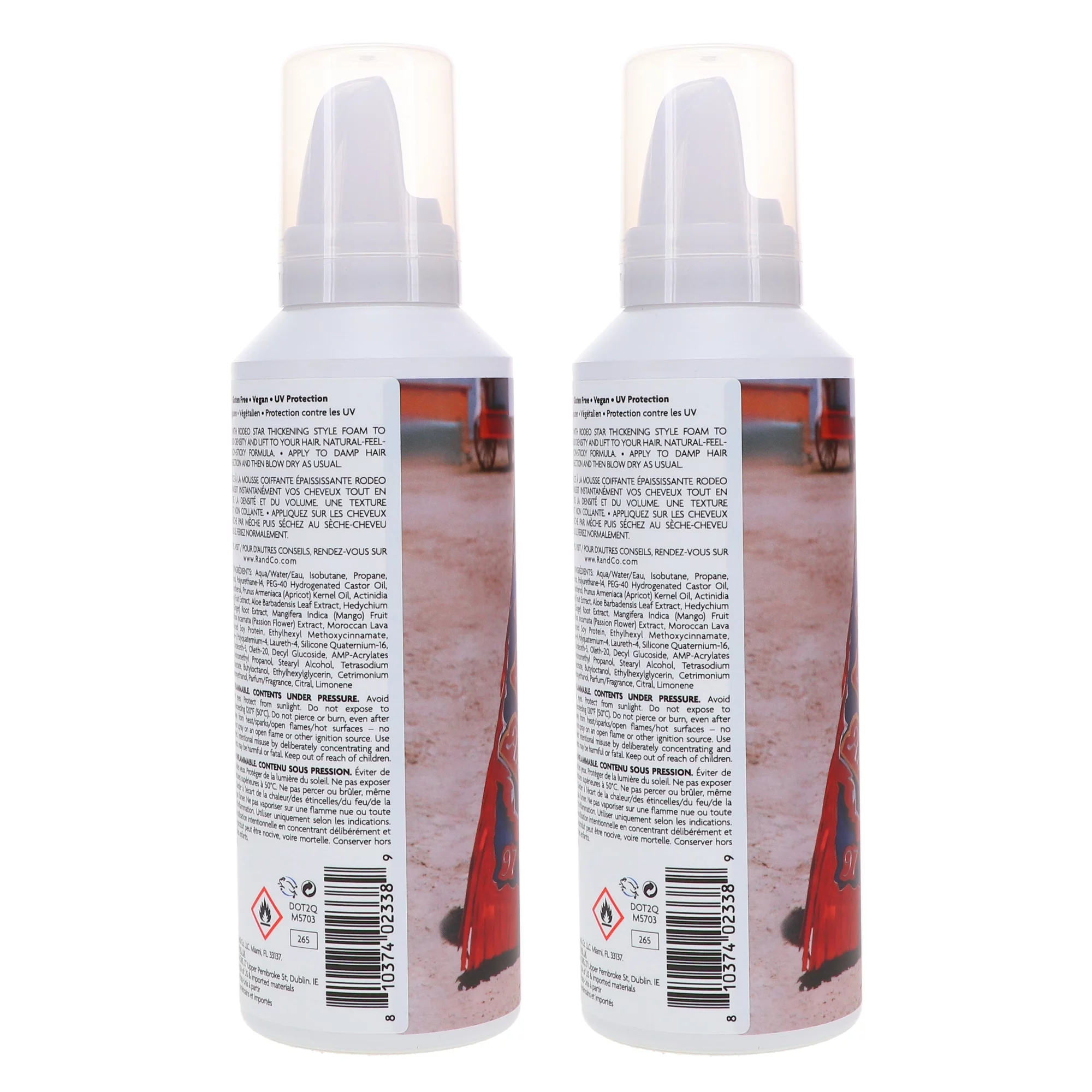 R+CO RODEO STAR Thickening Style Foam 5 oz 2 Pack