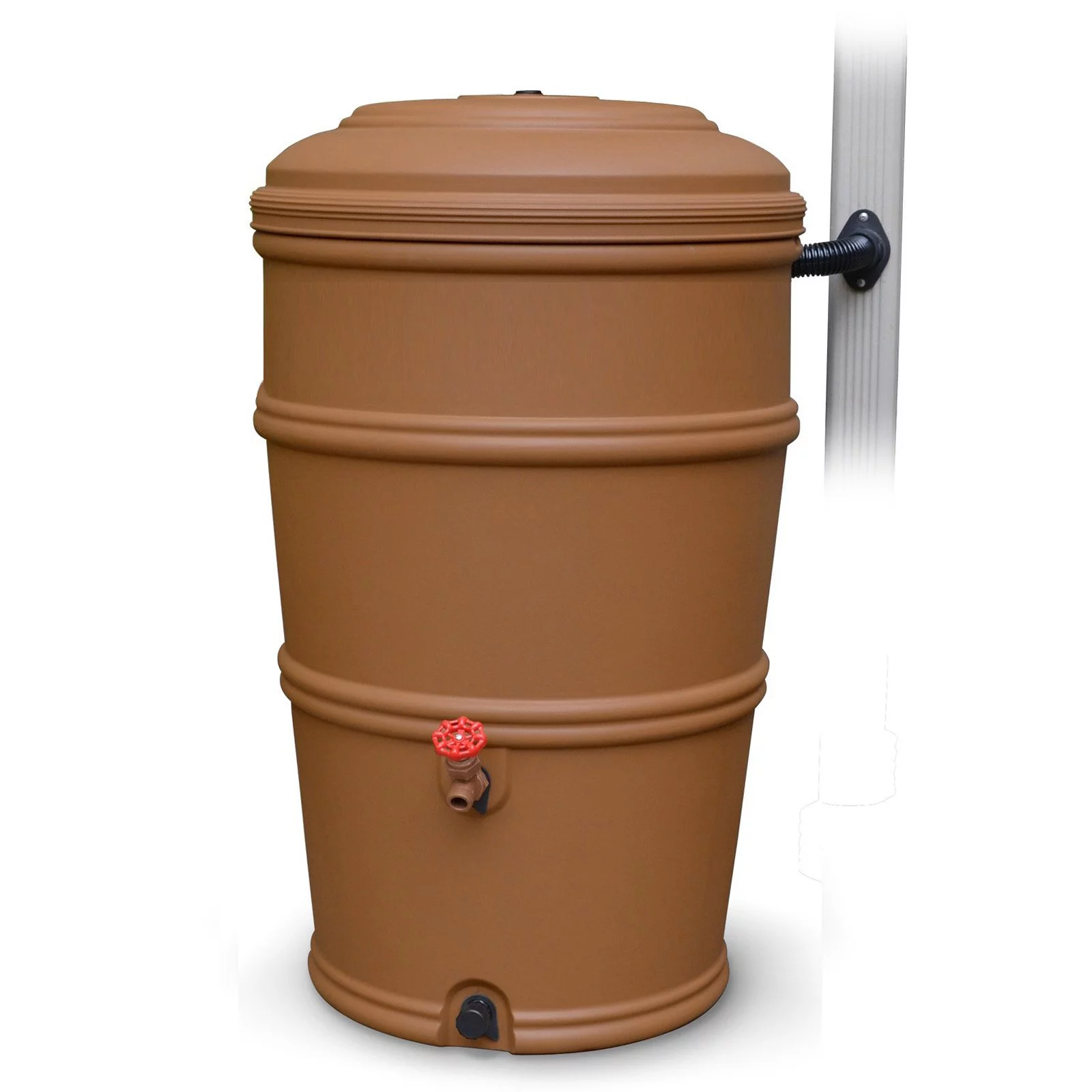 EarthMinded RainStation 50 gal. Rain Barrel with Diverter System