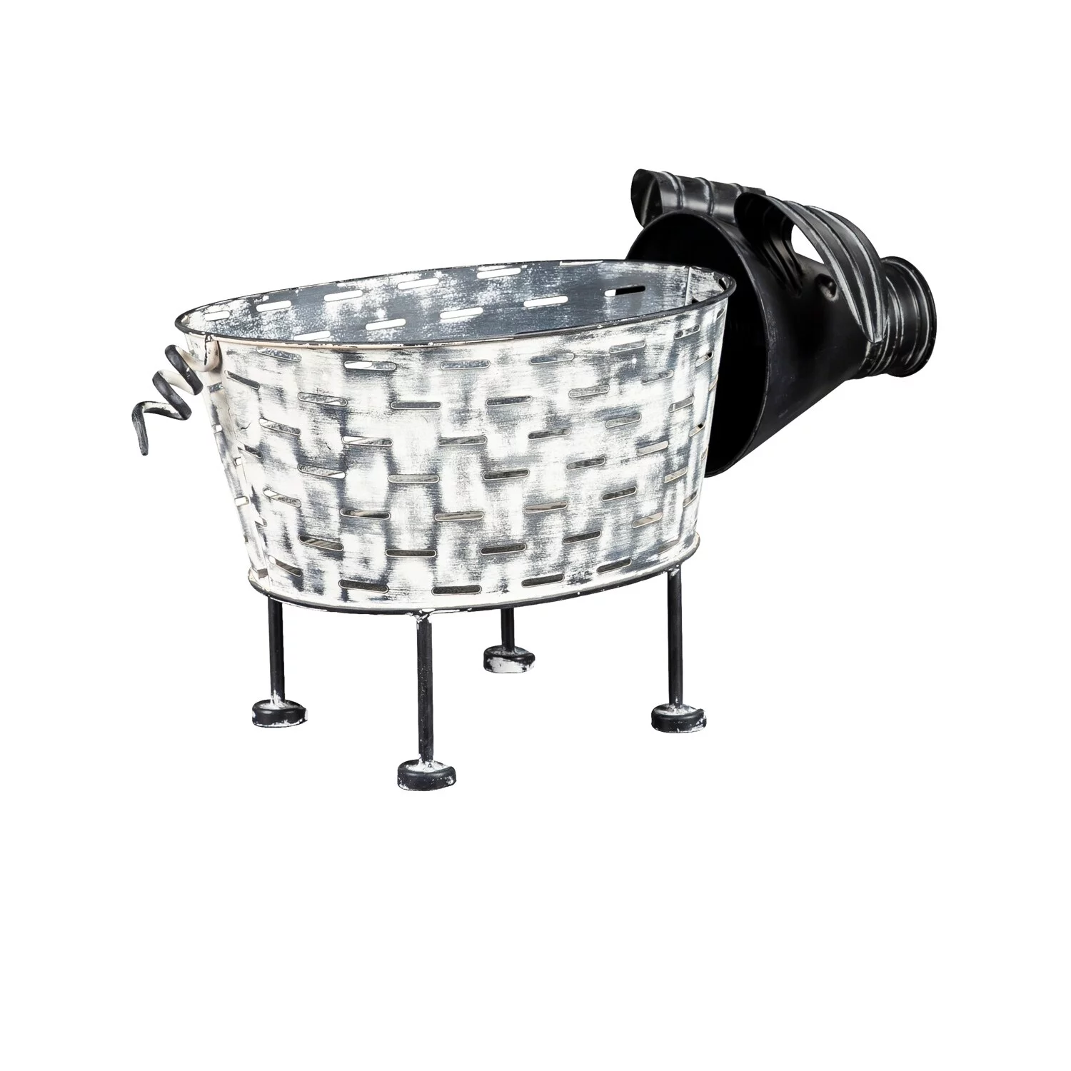 Rustic Pig Planter, Set of 2