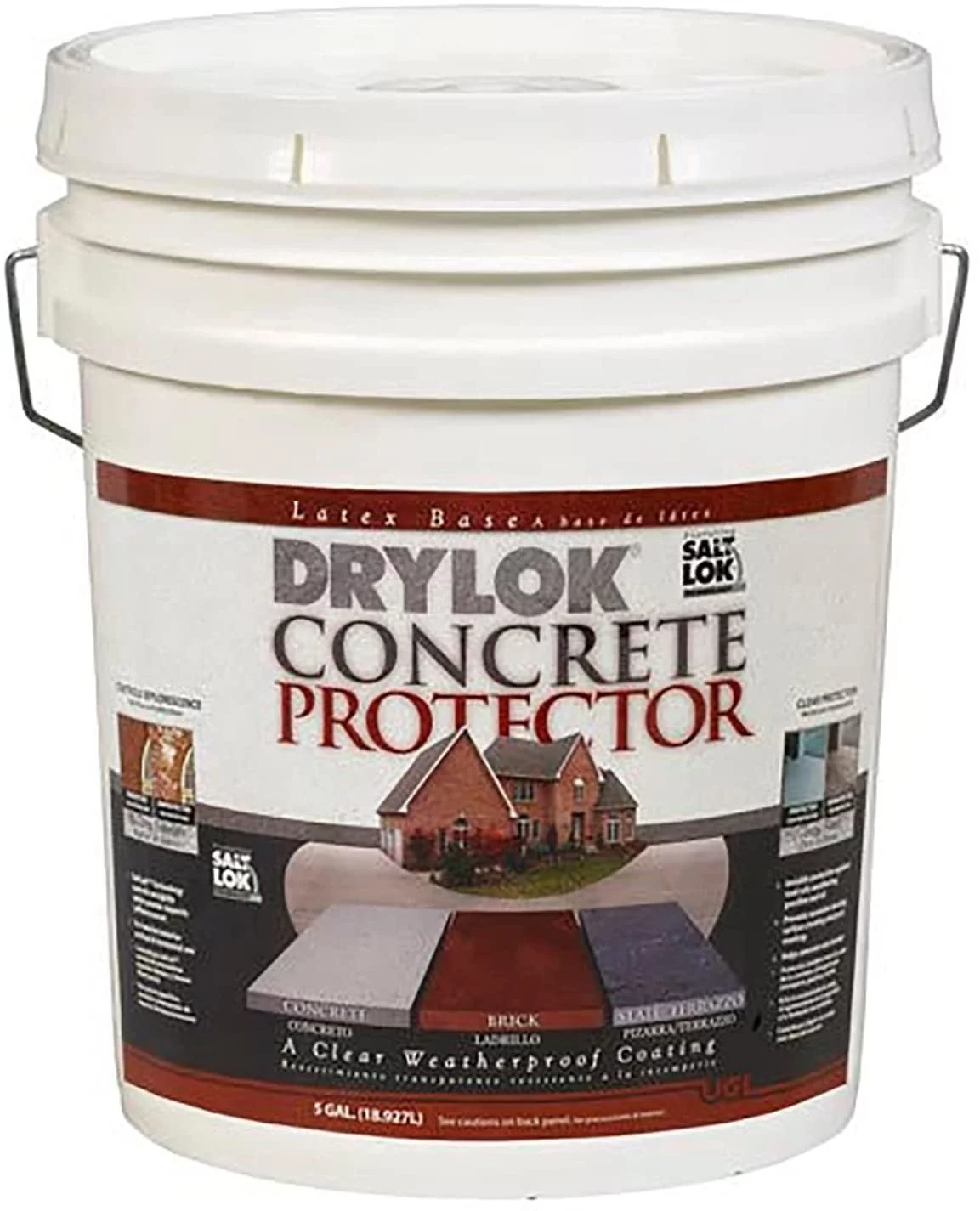 DRYLOK Latex Base Concrete Protector with SALTLOK 5 Gallon
