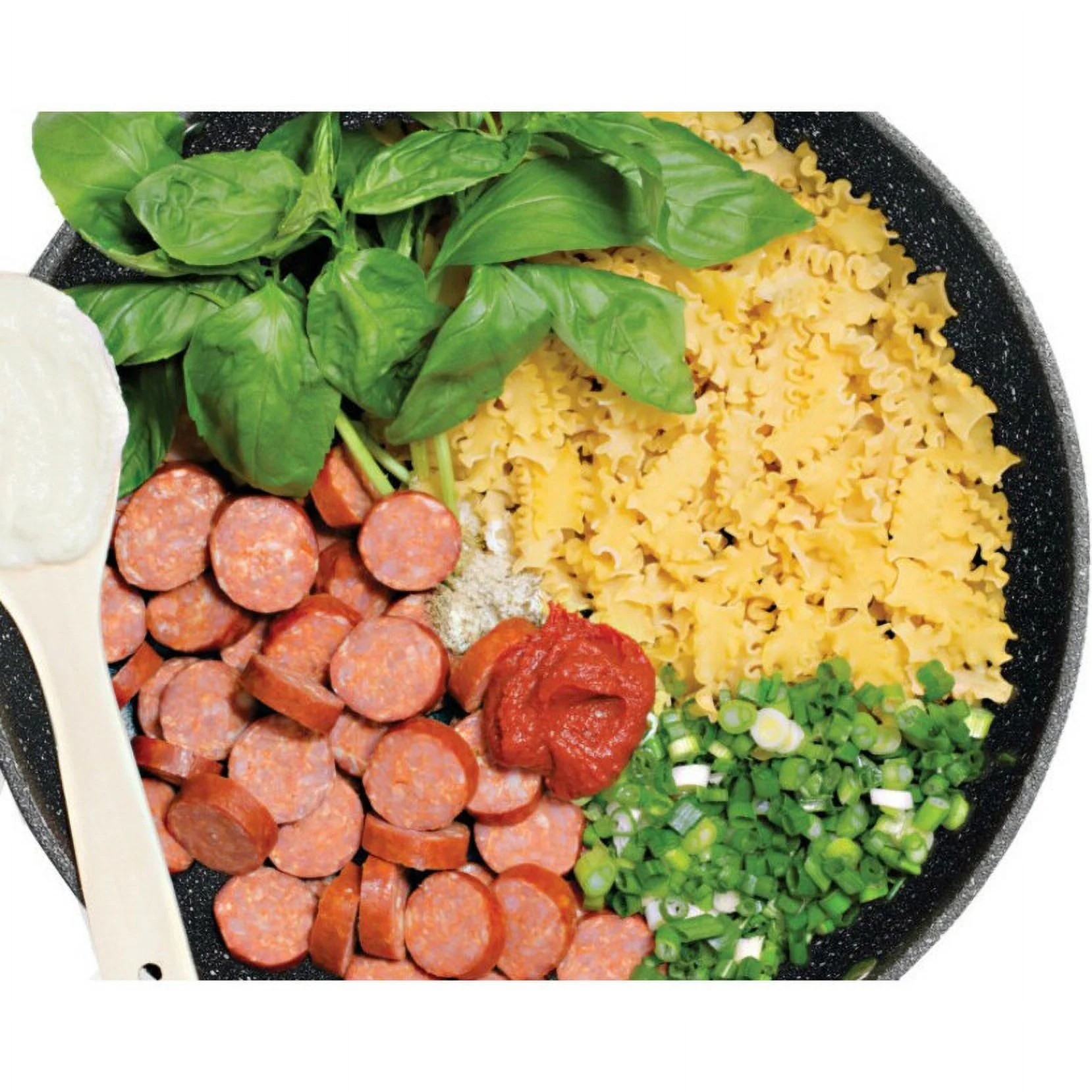 The Rock By Starfrit 060744-002-0000 The Rock By Starfrit 5.2-Quart Deep Fry Pan with Lid