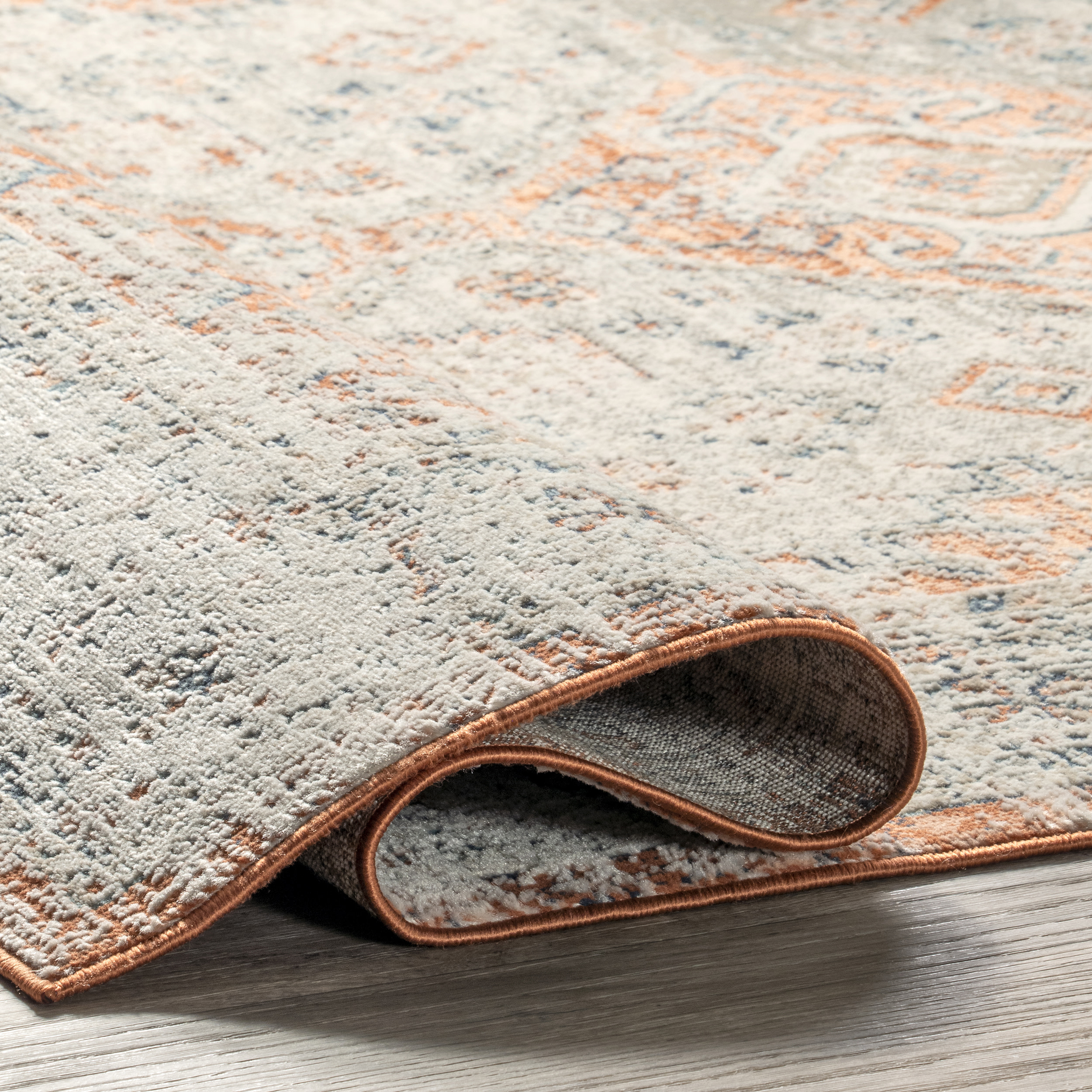 nuLOOM Gavina Faded Persian Area Rug, 5' x 8', Beige