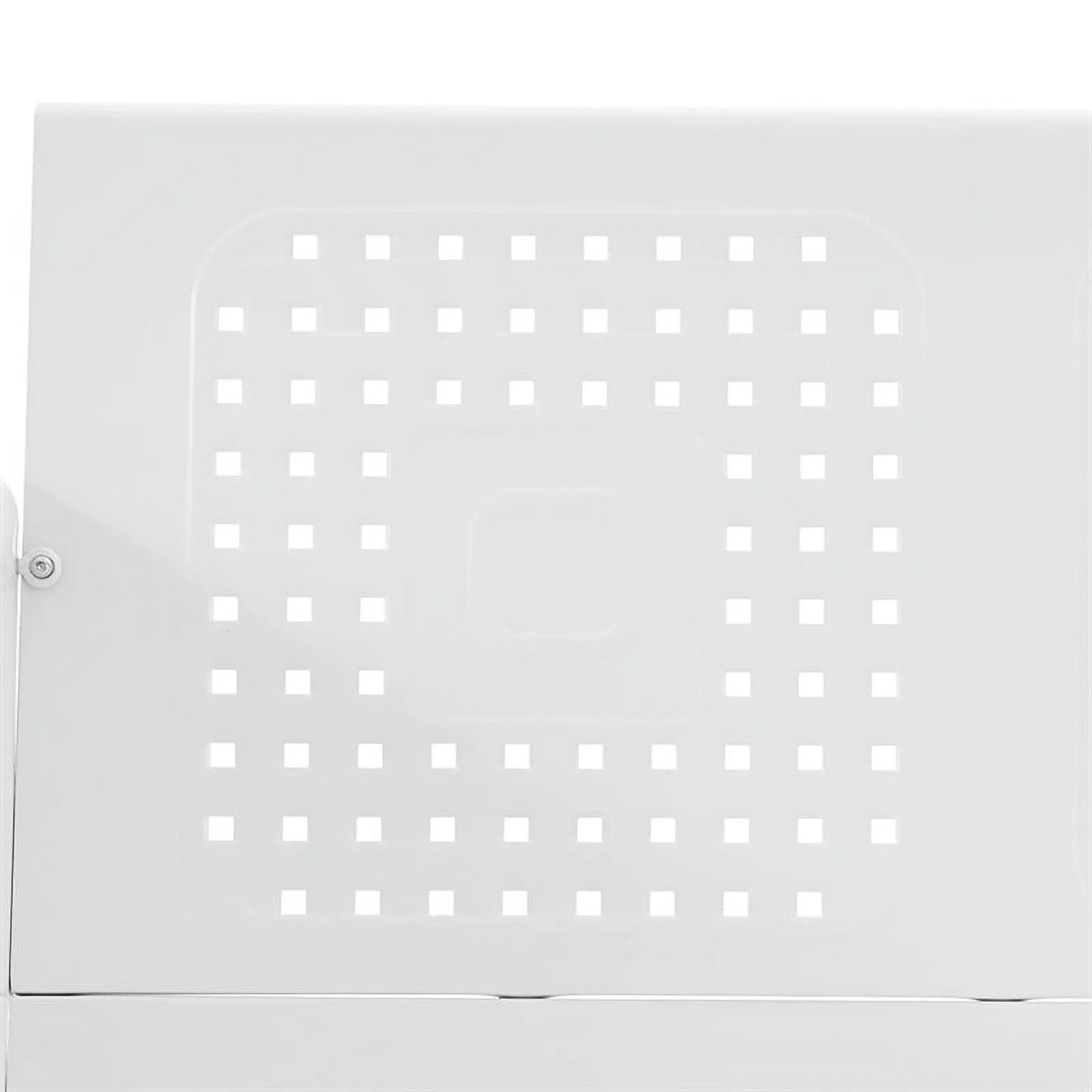 Afuera Living Metal Gliding Patio Loveseat w/ Rocking Mechanism in White