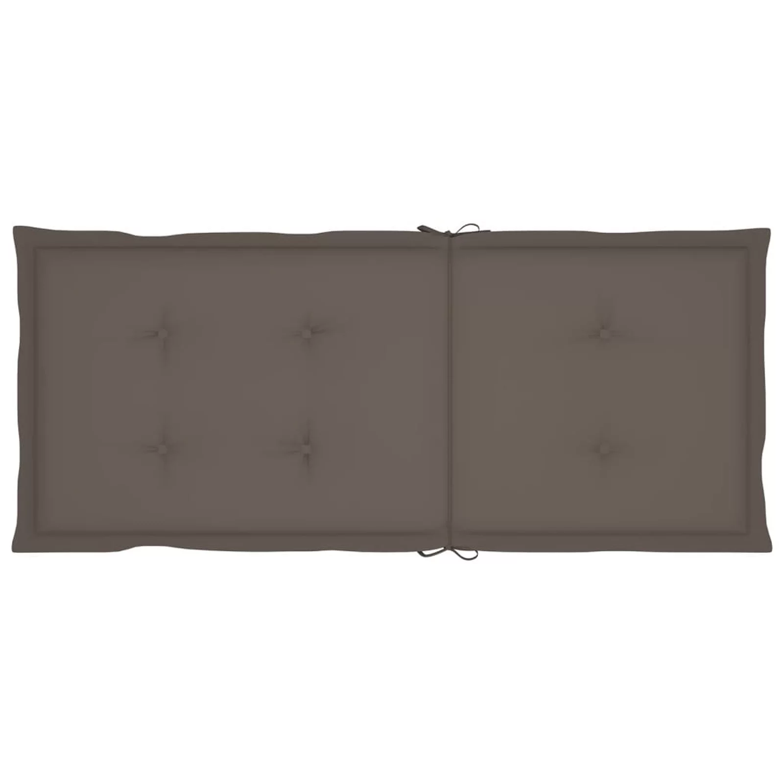Dcenta Garden Chair Cushions 2 pcs Taupe 47.2