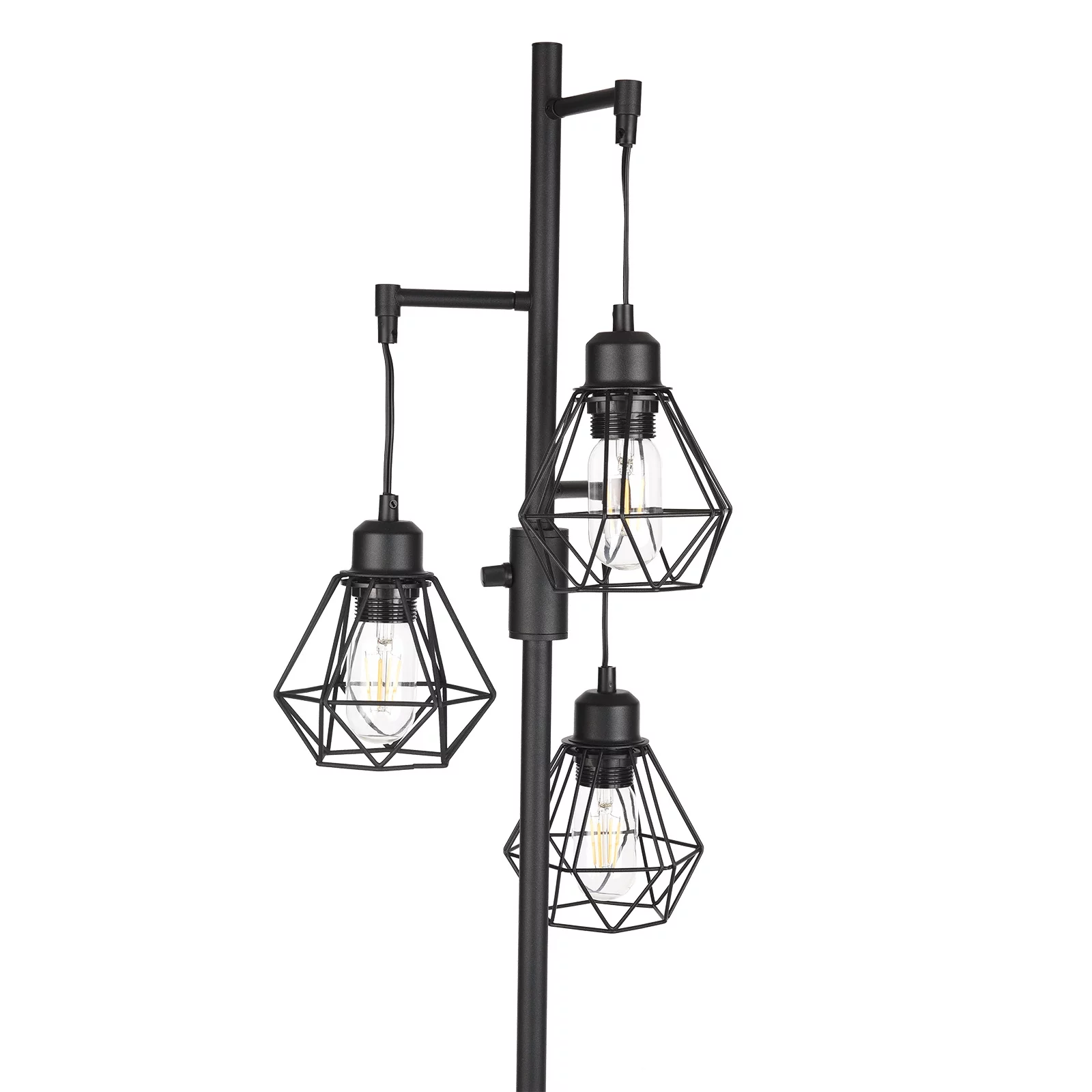 Floor lamp,With Shades Bedroom Shades Bedroom Decor Lamp Room Floor Dimmable Led Lamp 3 Dimmable Led Floor Lamp Led Lamp Room With 3 Dimmable Lamp Tall Lamp Mewmewcat Buzhi Moweo