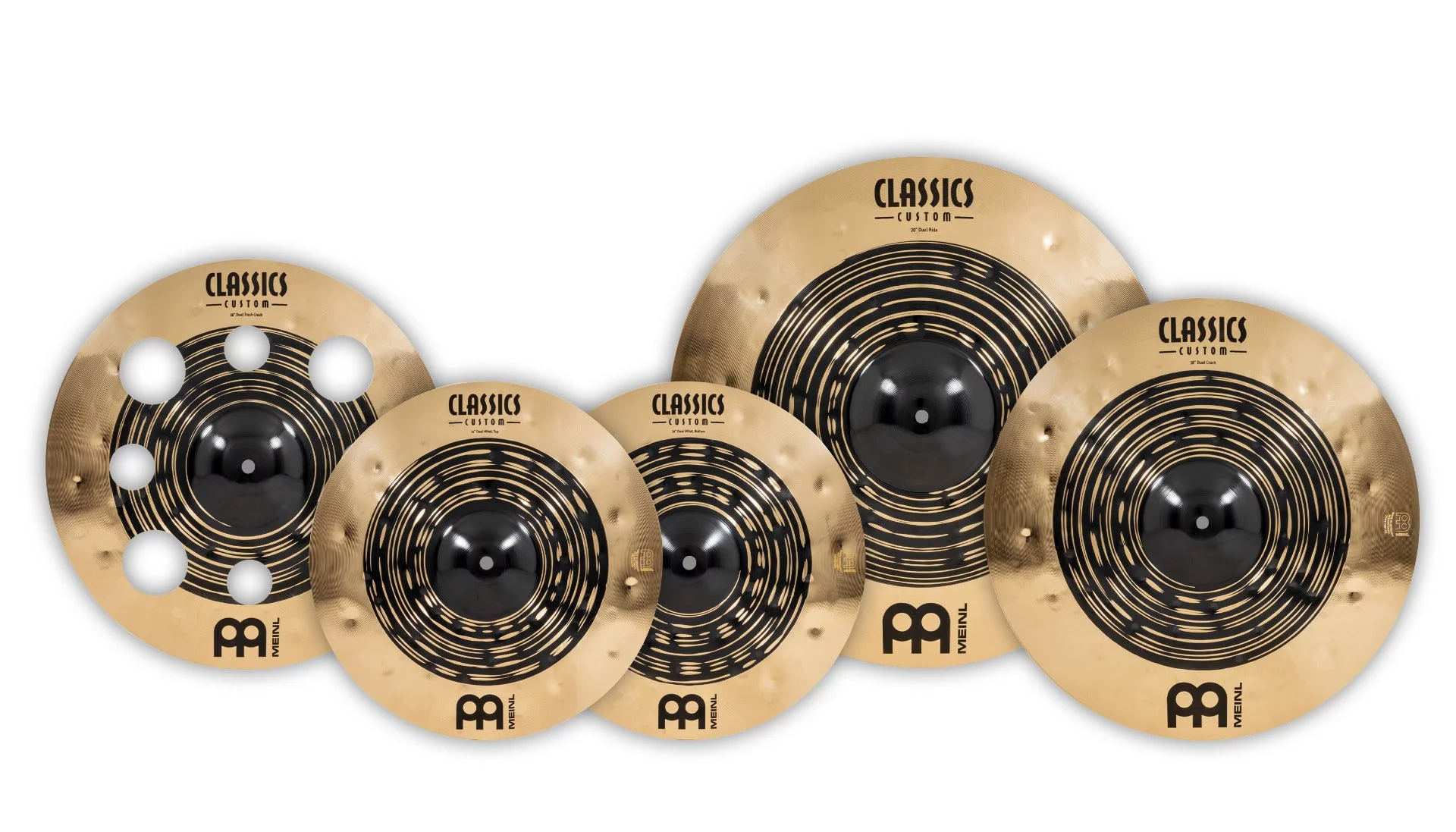 Meinl Cymbals Classics Custom Dual Expanded Cymbal Set
