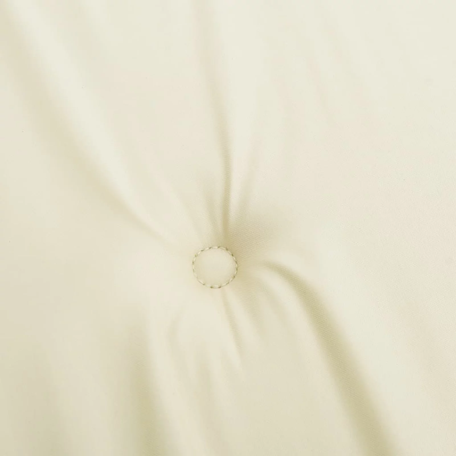 Uteam Garden Chair Cushions Highback Design Cream Fabric 4 pcs 47.2x19.7x1.2