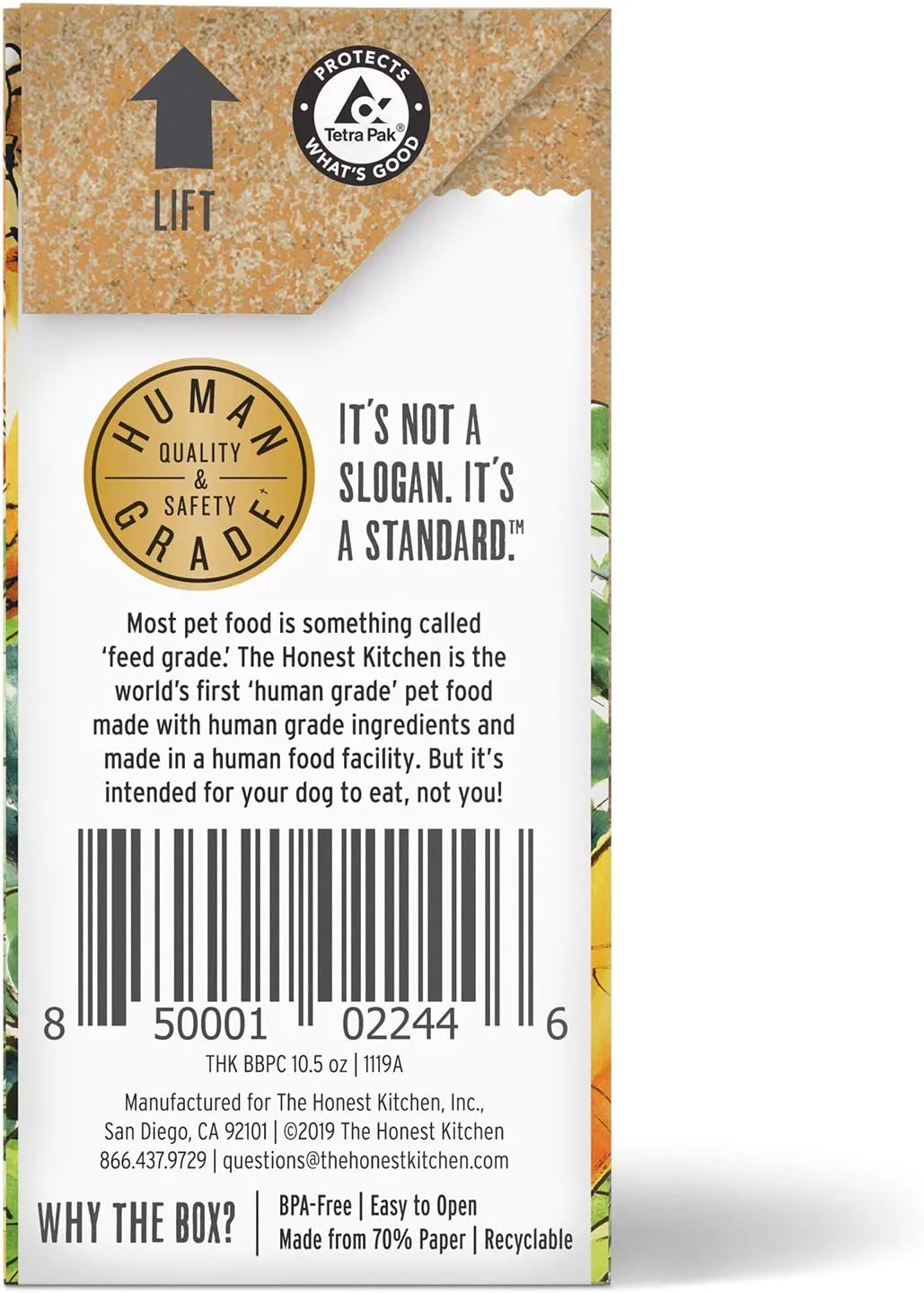 The Honest Kitchen - Dog Fd Pate Chicken Greens - Case Of 6-10.5 Oz