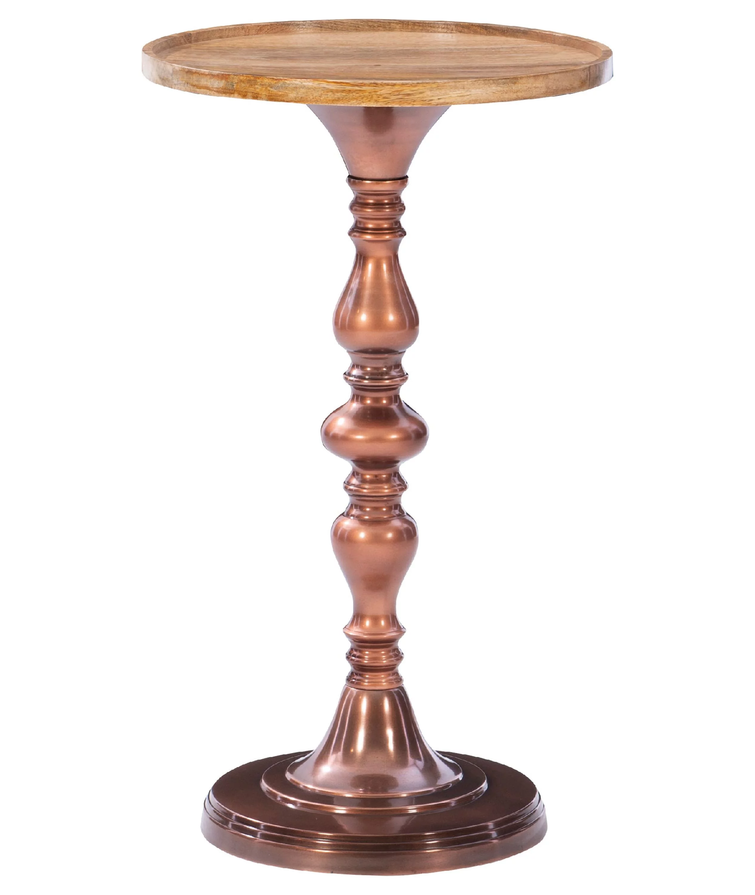 Powell Stephany Round Pedestal Drink Table, 25.75