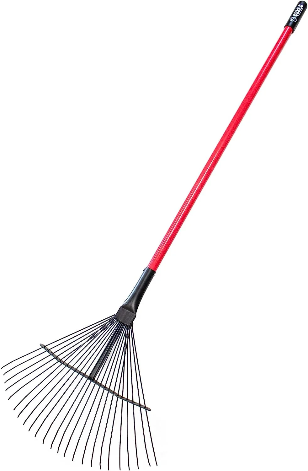 Bully Tools 92312 Leaf & Thatching Rake with Fiberglass Handle & 24 Spring Steel Tines