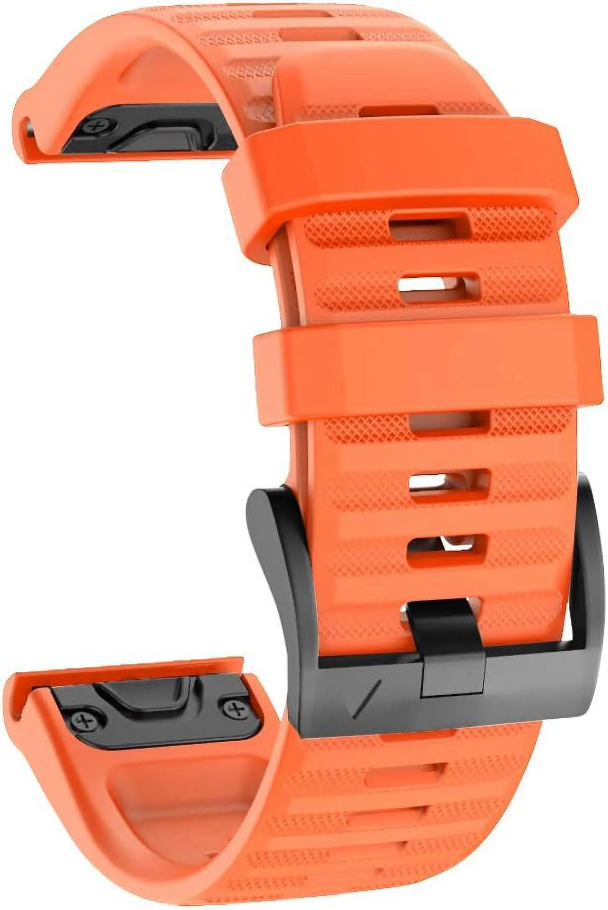 ISABAKE Replacement Band for Fenix 6 Fenix 6 Pro,Quick Fit 22mm Watch Strap Wristbands,Compatible with Fenix 5 Plus Fenix 5 Forerunner 935 Forerunner 945 Approach s60 Quatix 5 Smartwatches(Orange)