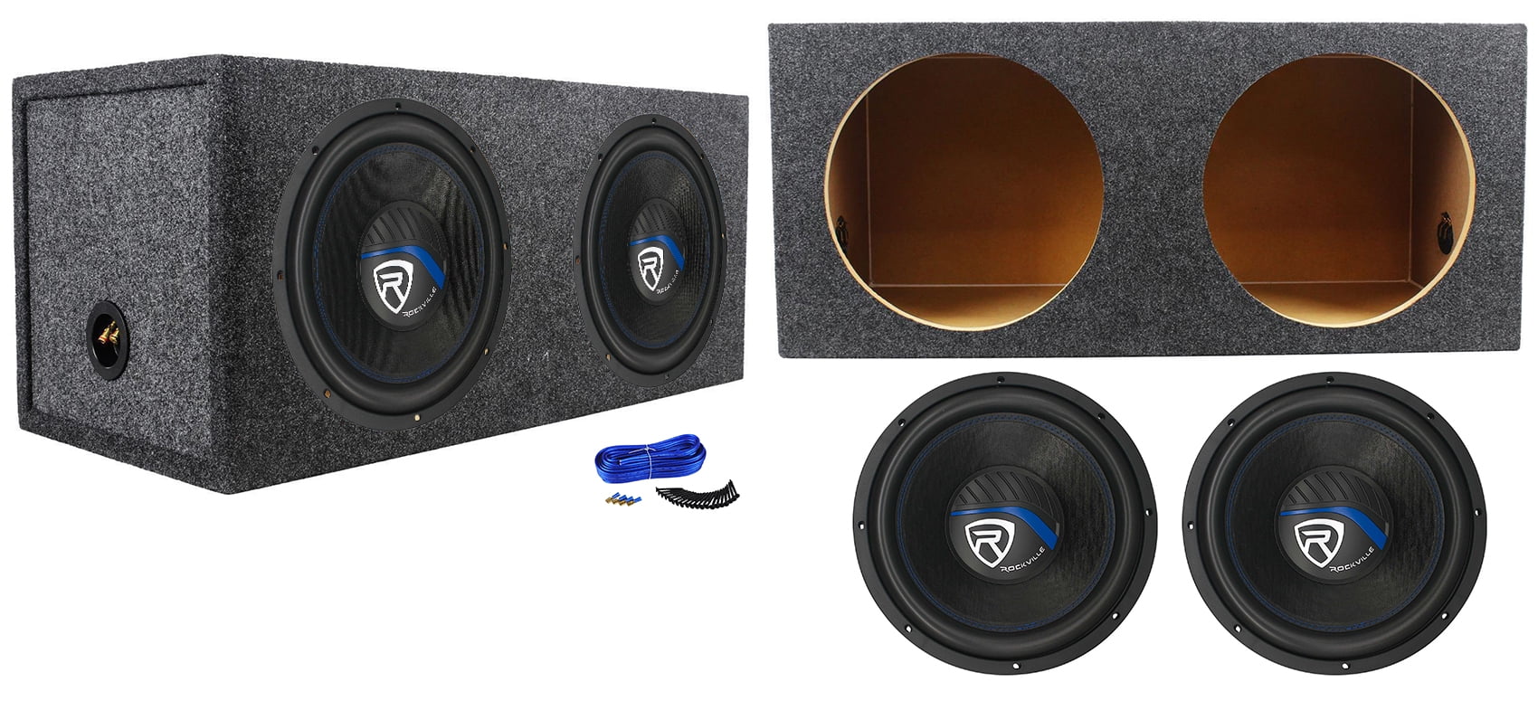 (2) Rockville K5 W12K5S4 12