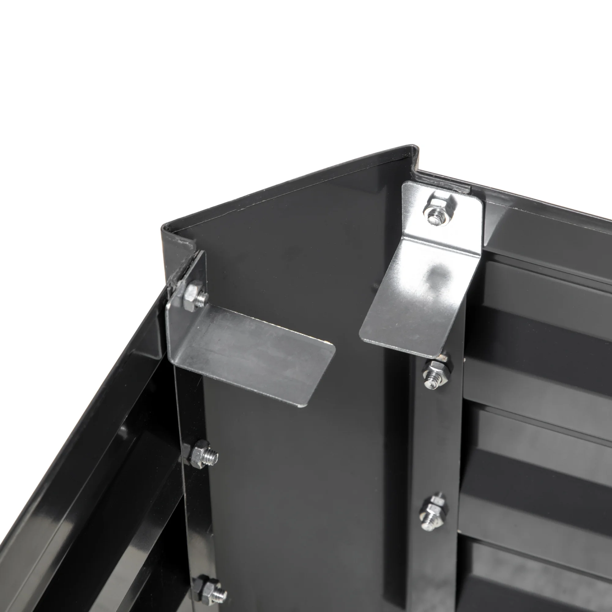 Outsunny 49.6 in x 42.1 in x 26.6 in Galvanized Raised Garden Bed, Gray